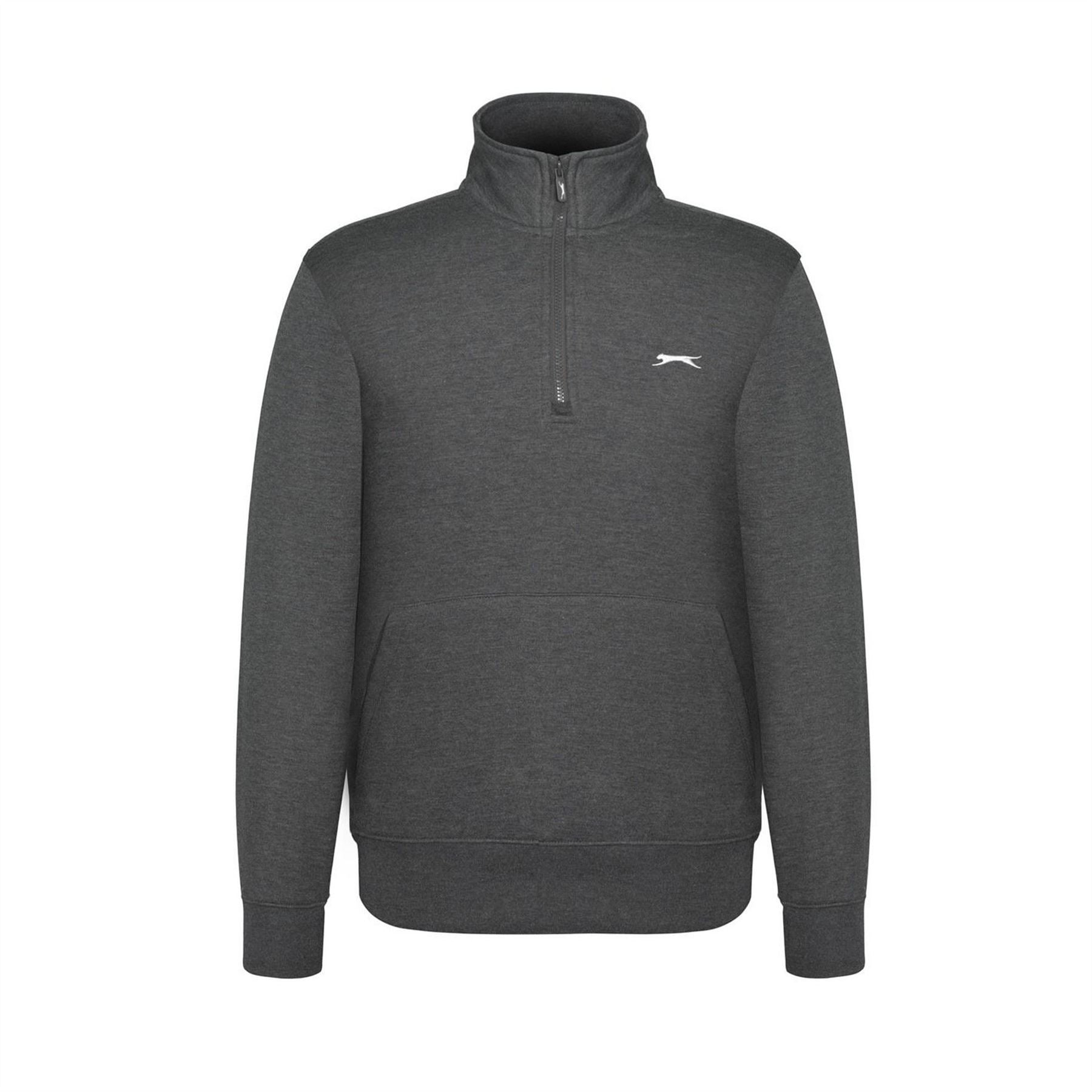 Slazenger Mens Quarter Zip Fleece Top