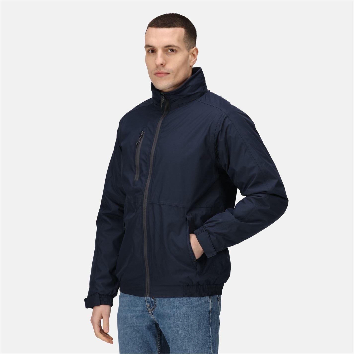 Regatta High Neck Elasticated Cuff Windbreaker Jacket