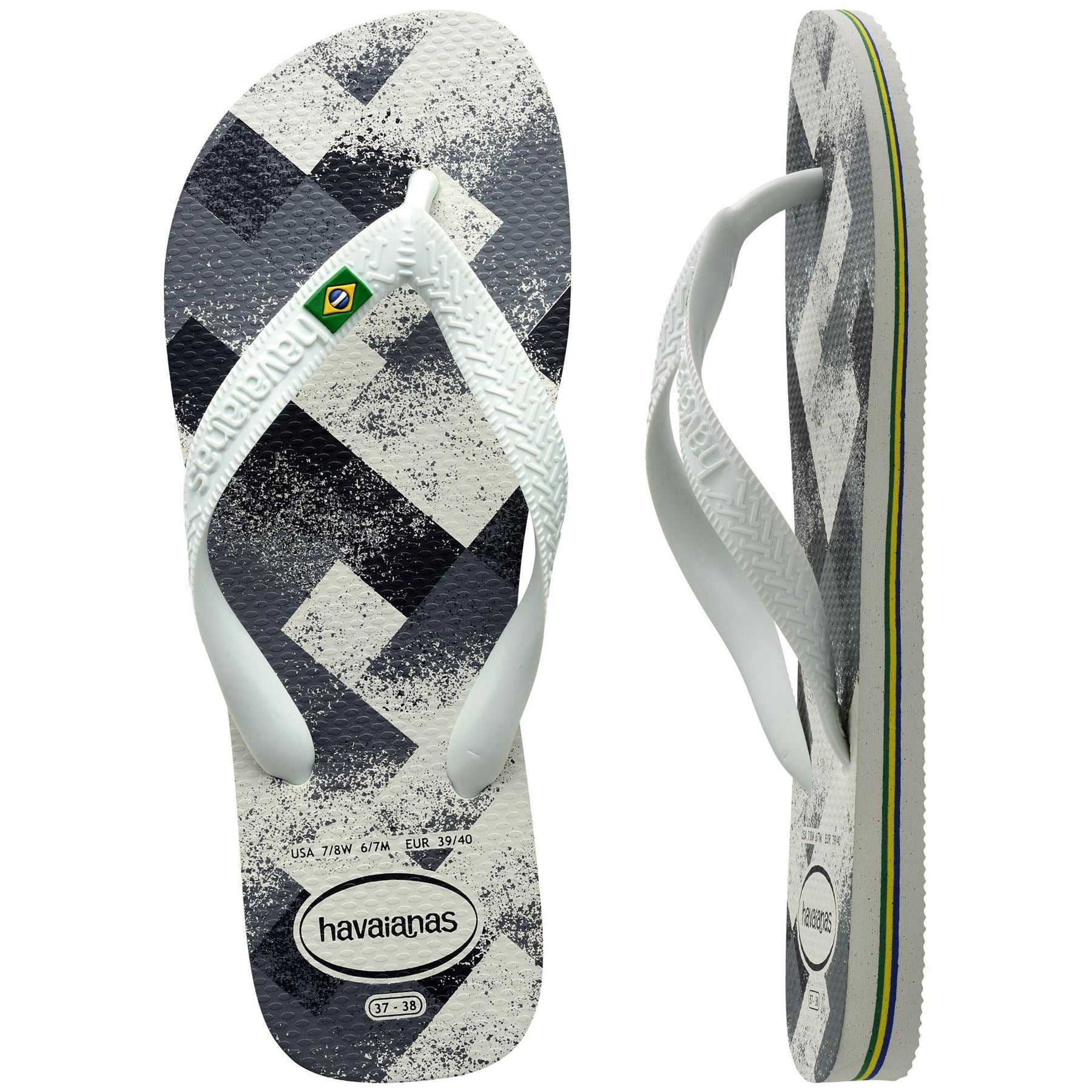 Havaianas Hav. Brasil Fresh Rose Gum 33 34 Flip Flops Womens