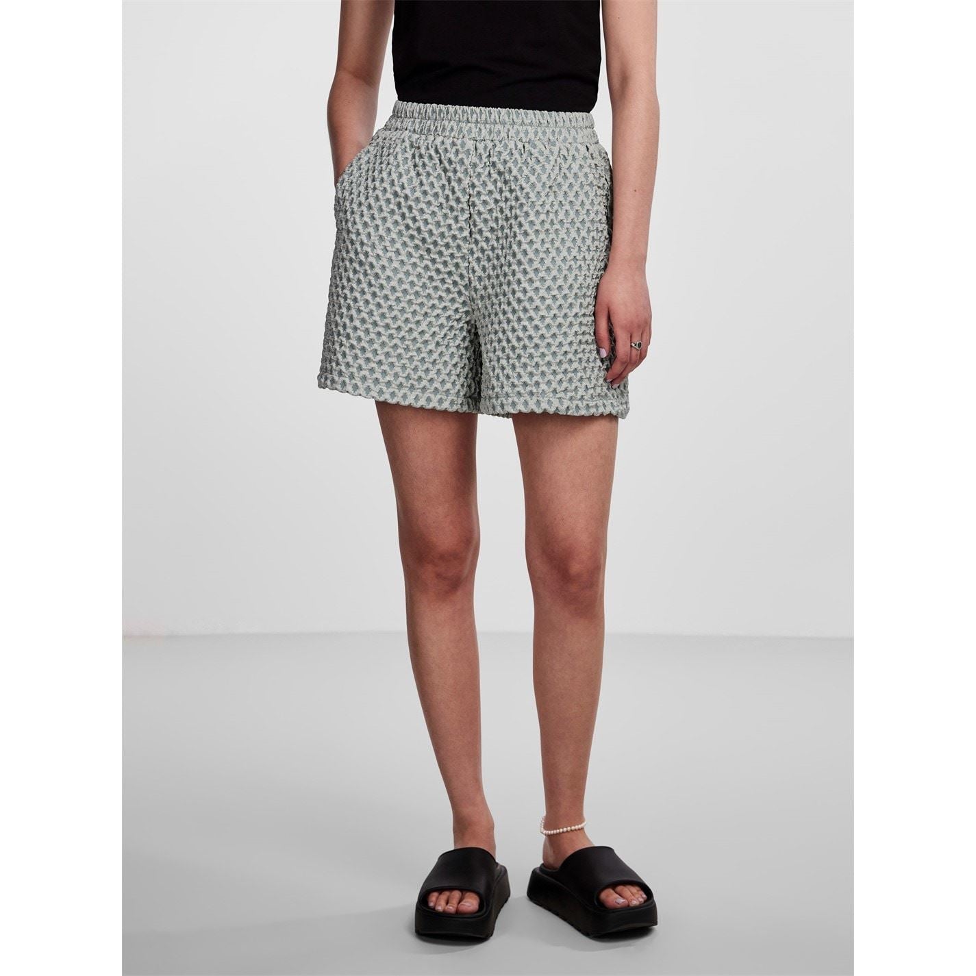 Pieces High Rise Bermuda Shorts