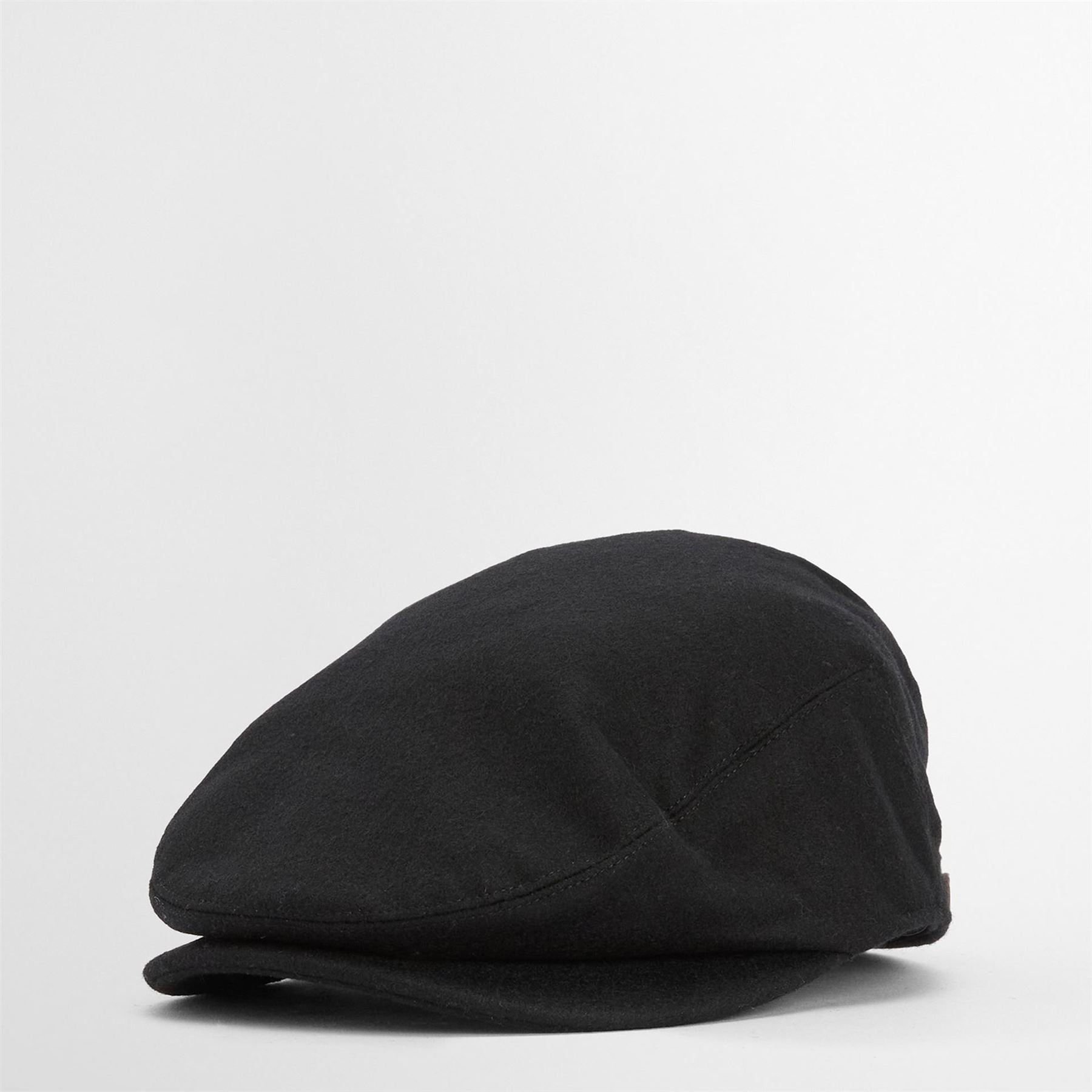Barbour Wool Mix Flat Cap