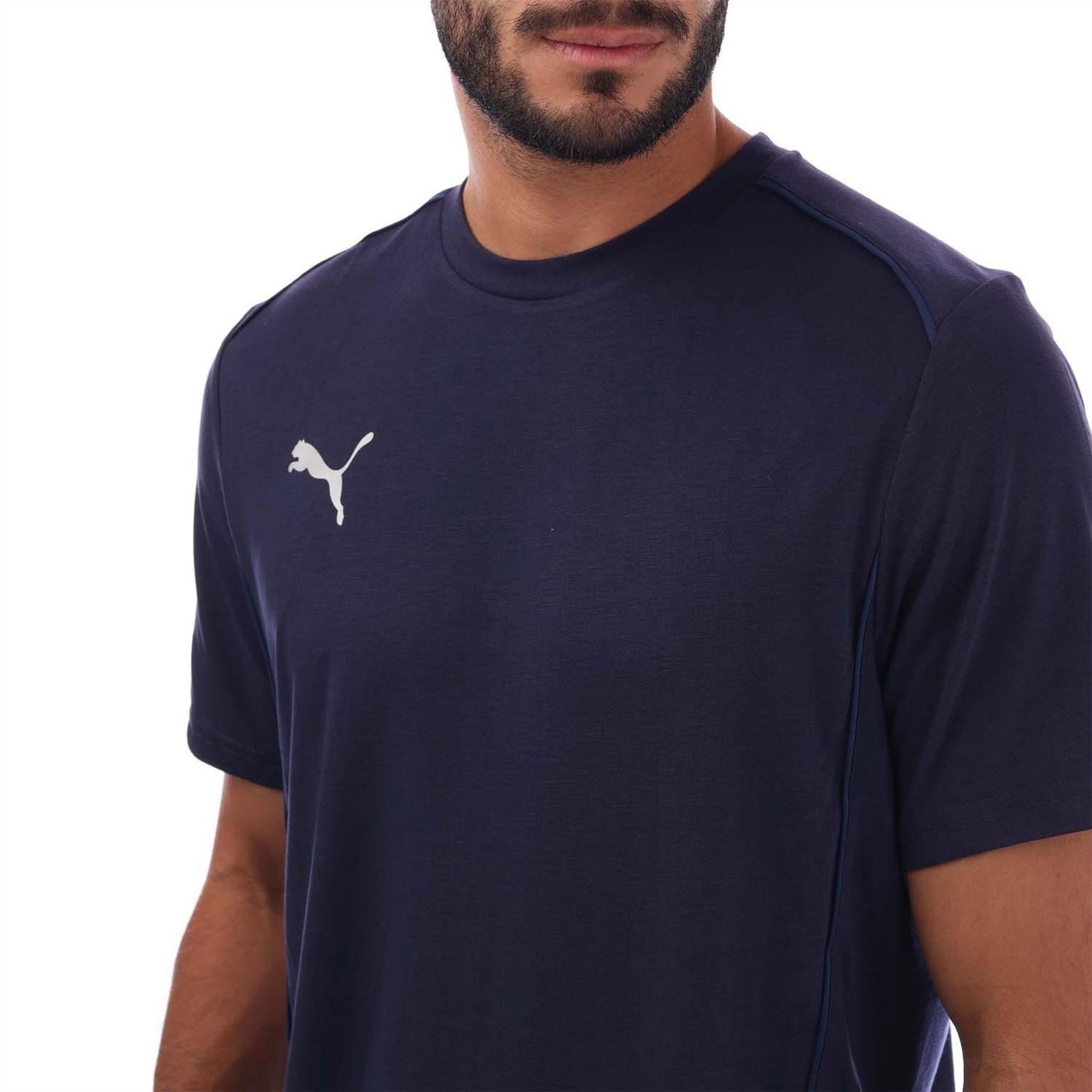 Puma Mens Teamfinal Casuals Tee T-Shirt