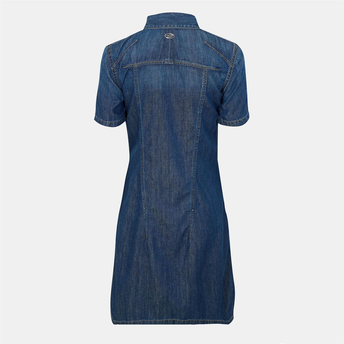 Diesel D Shirty Aito Collared Neck Knee Length Dress