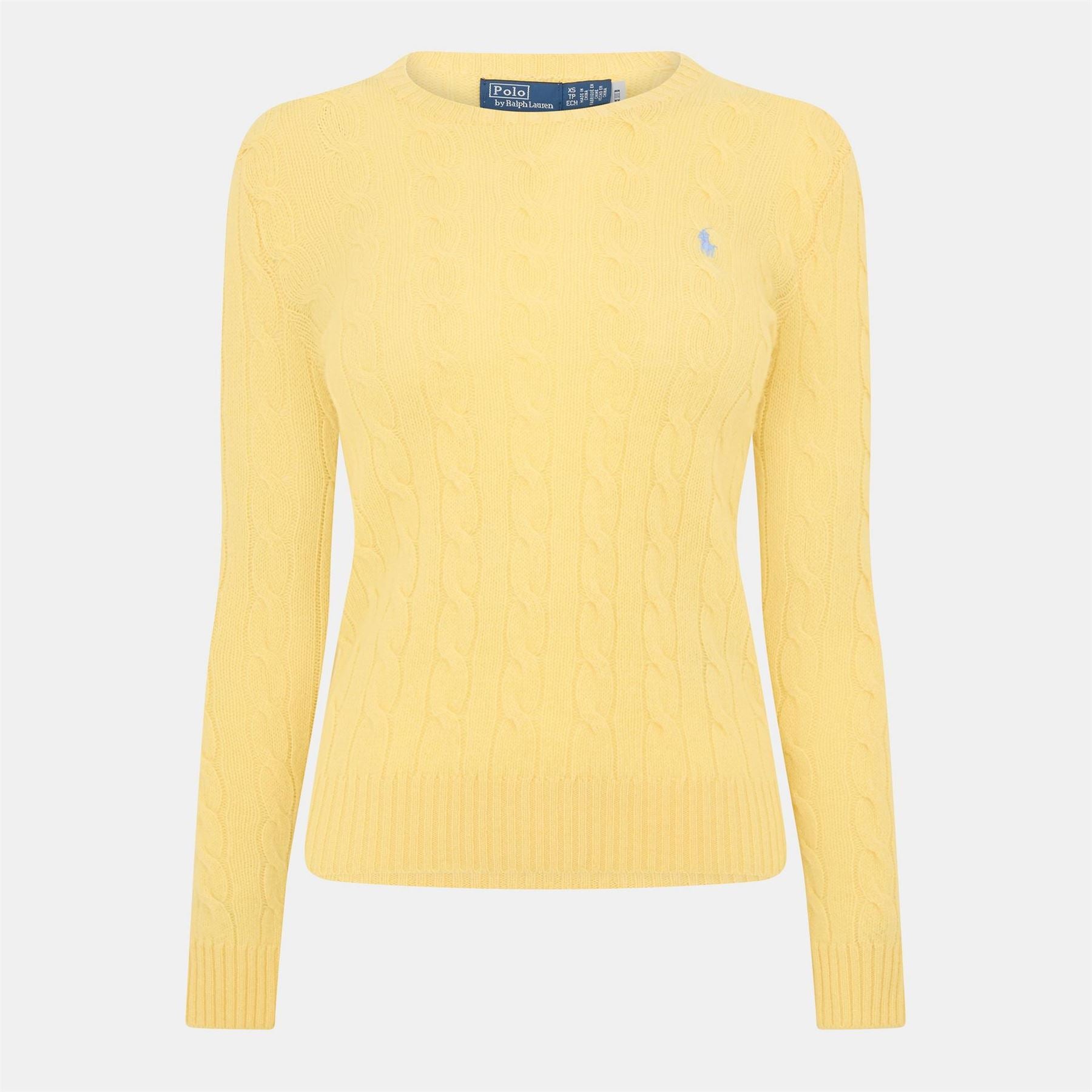 Polo Ralph Lauren Cable Knit V Neck Jumper