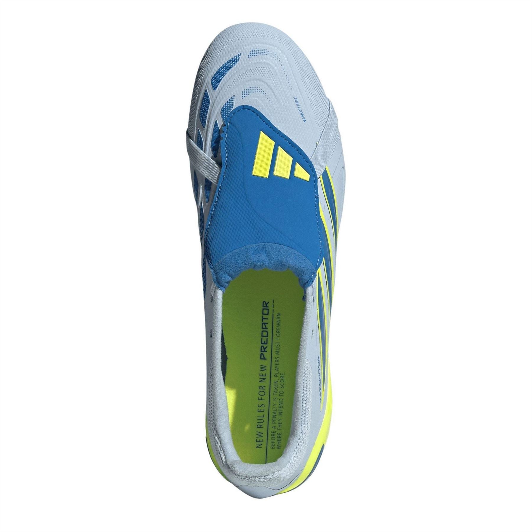 adidas Mens Predator Fold Over Tongue Academy Firm Ground Football Boots