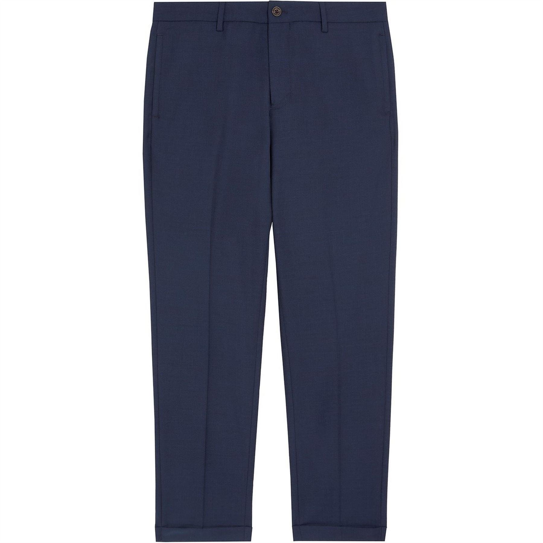 Lyle and Scott Solid Patterned Straight Chinos
