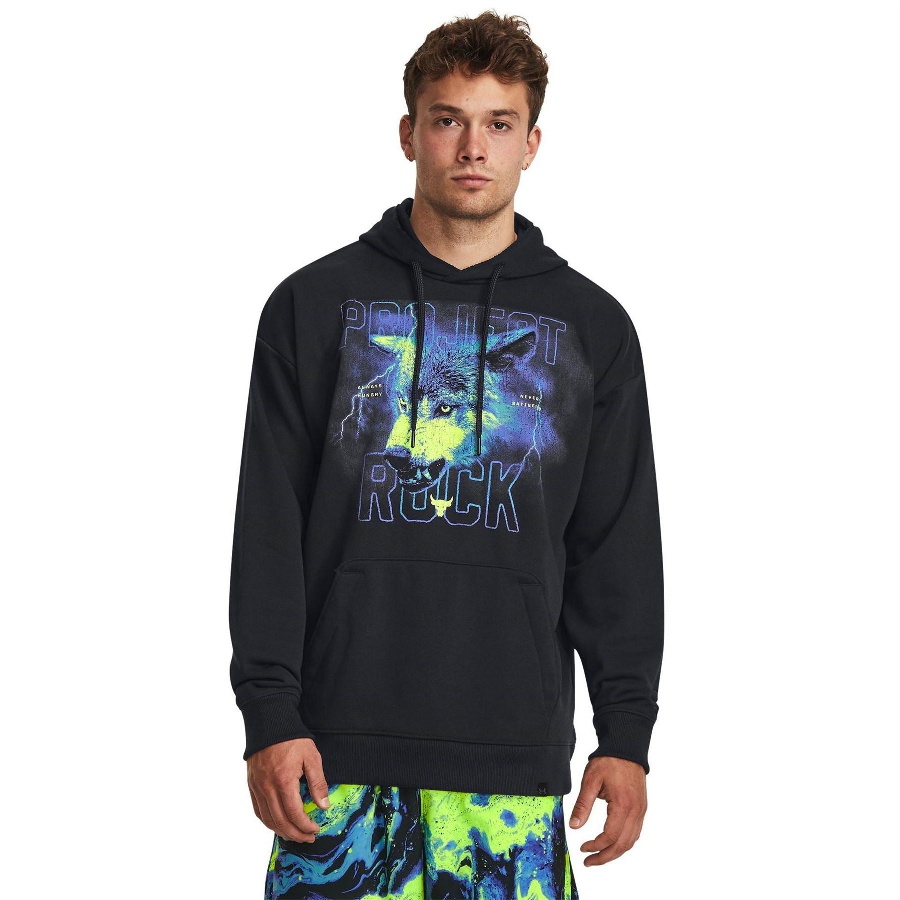Under Armour Mens Armour Pjt Rock Hwt Terry Hoody Hoody