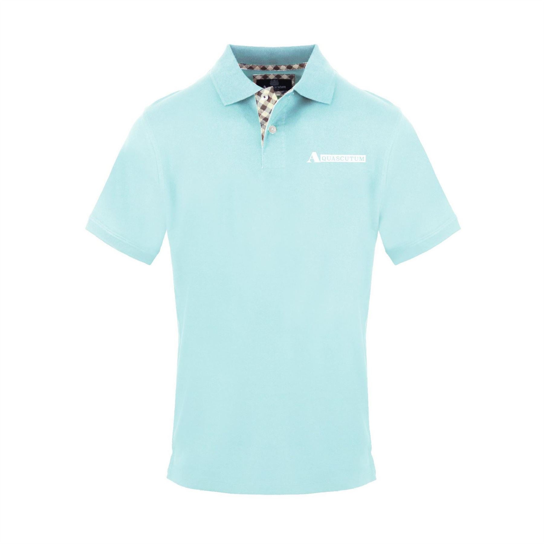 Aquascutum Collared Neck Short Sleeve Polo Shirt