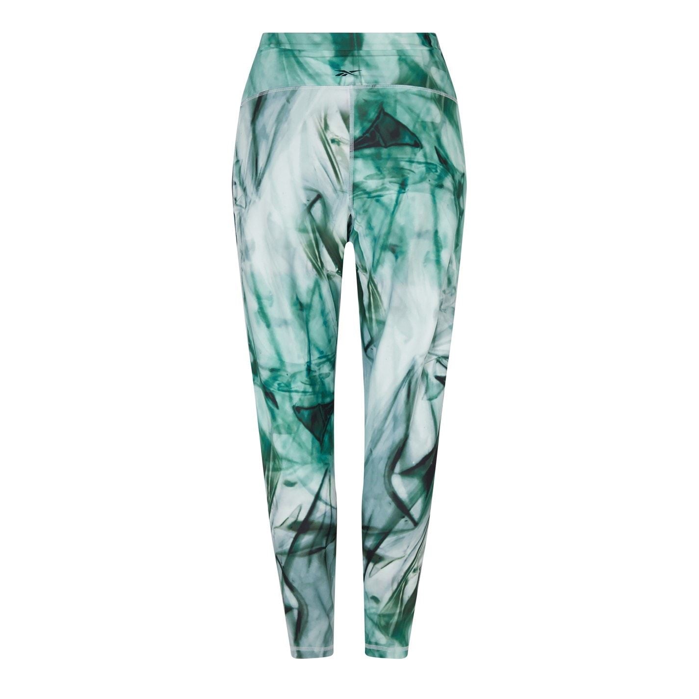 Reebok Lux Bold High Waisted Liquid Abyss Print Performance Gym Legging