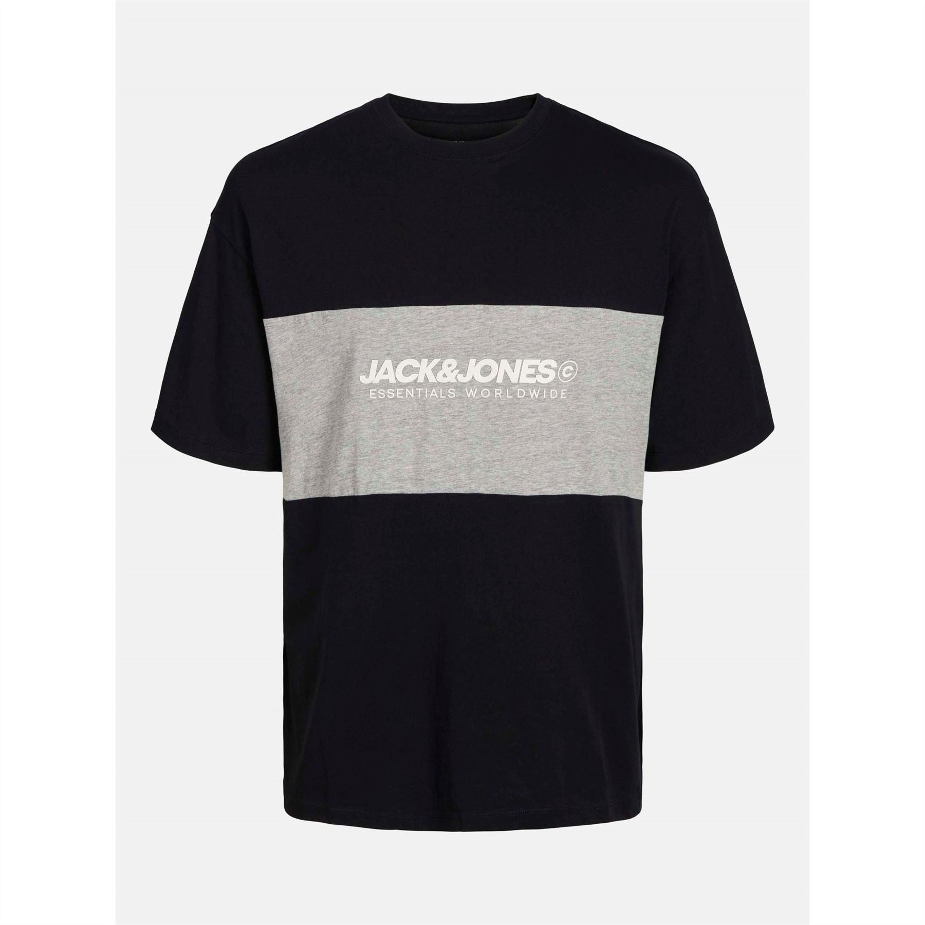 Jack and Jones Blocking Short Sleeve O Neck T-Shirt