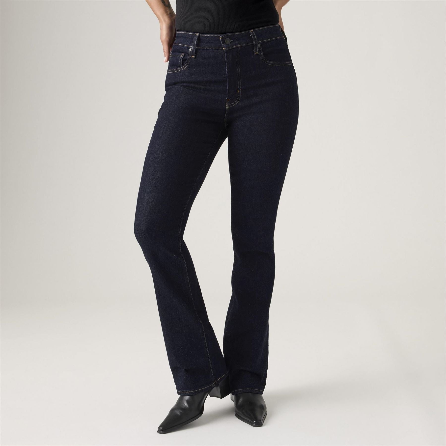 Levis 725 High Rise Bootcut Blue Wav