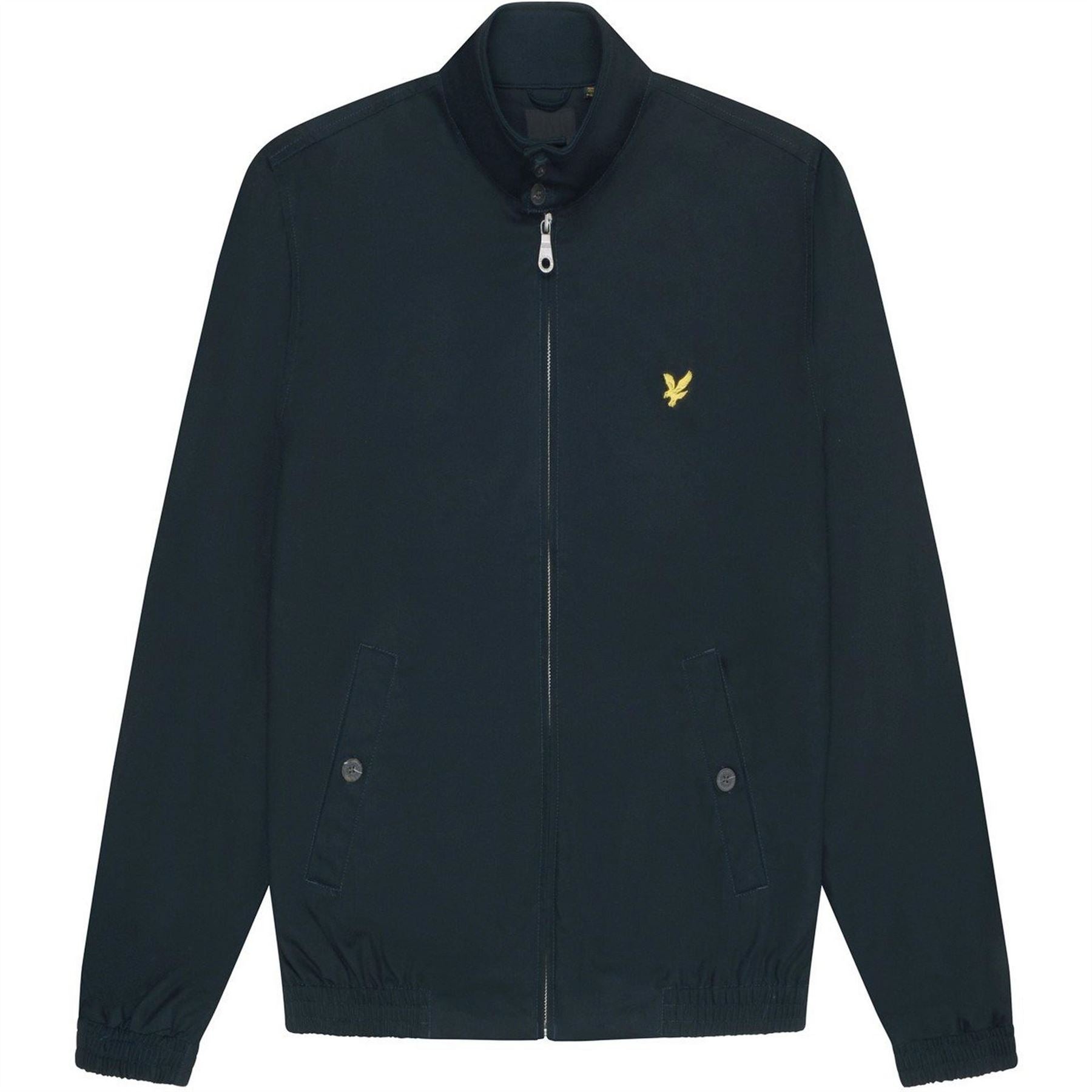 Lyle and Scott  Classic Funnel Neck Long Sleeve Zip Harrington Jacket