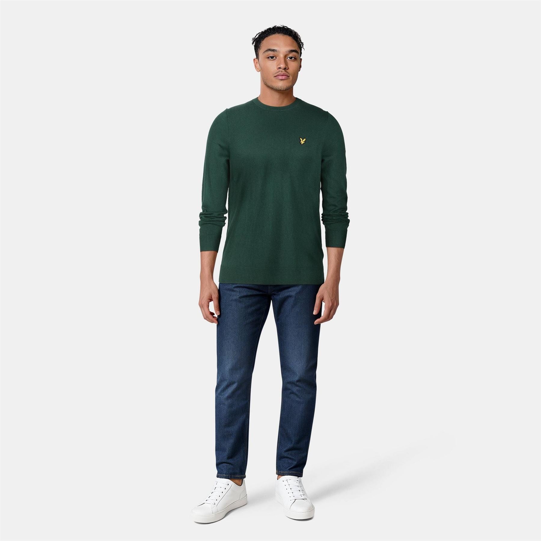 Lyle and Scott Crew Knit Sweater