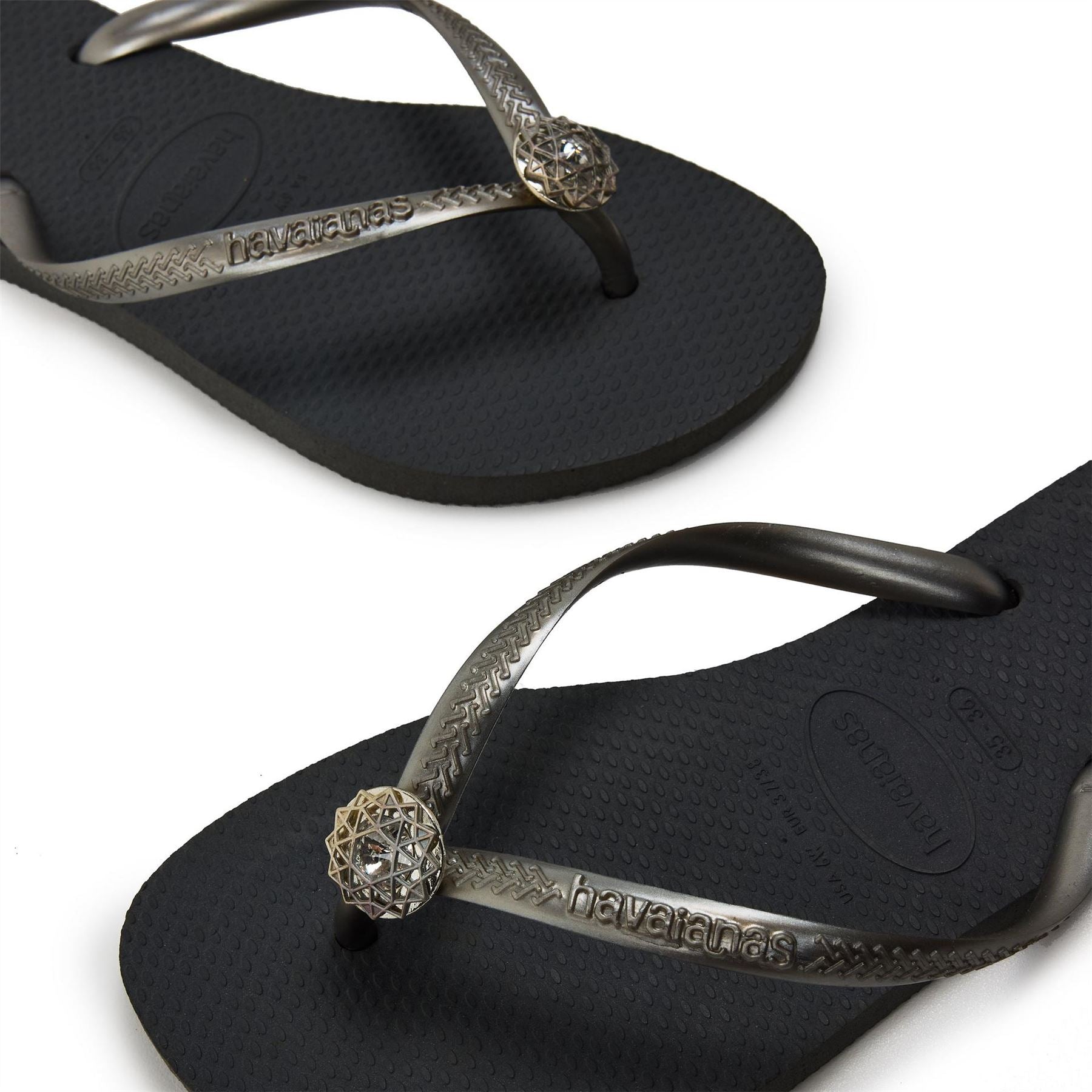 Havaianas Slim Crystal Flip Flops