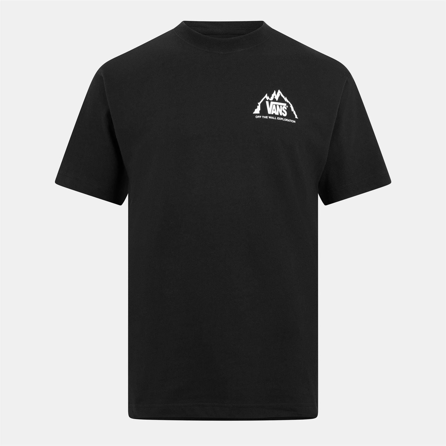 Vans Crew Neck Ribbed Collar Short Sleeve Jersey T-Shirt