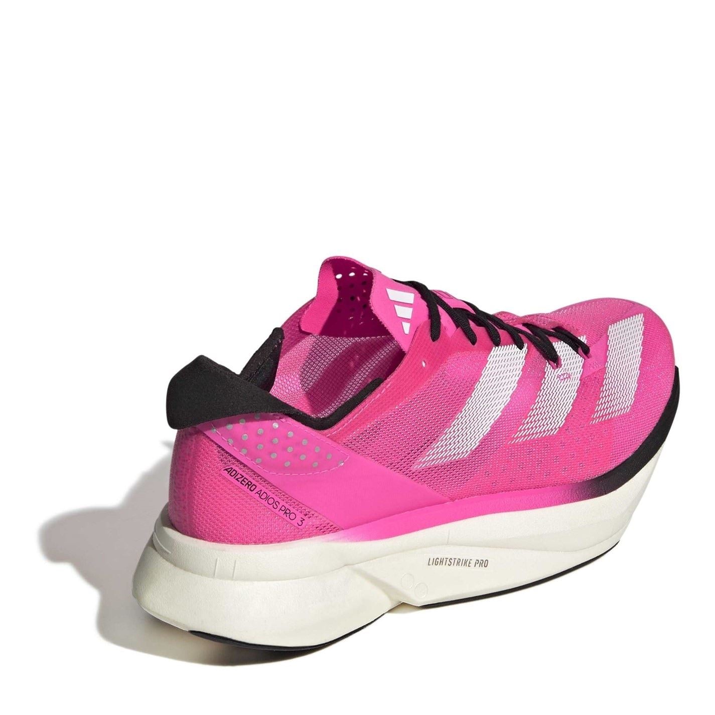 adidas Adizero Adios Pro 3 Lace-Up Road Running Sneakers