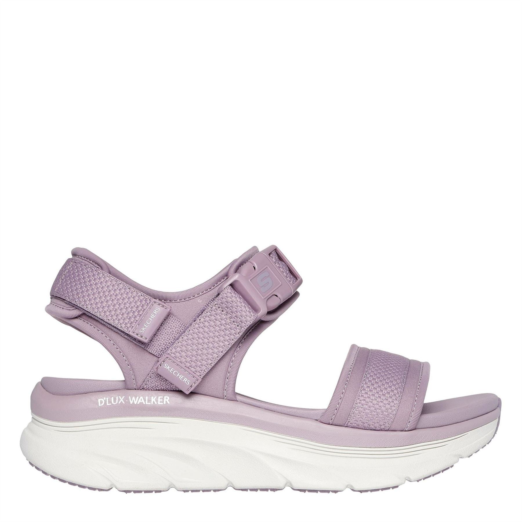 Skechers Womens Buckle Double Band Sling Sports Sandals