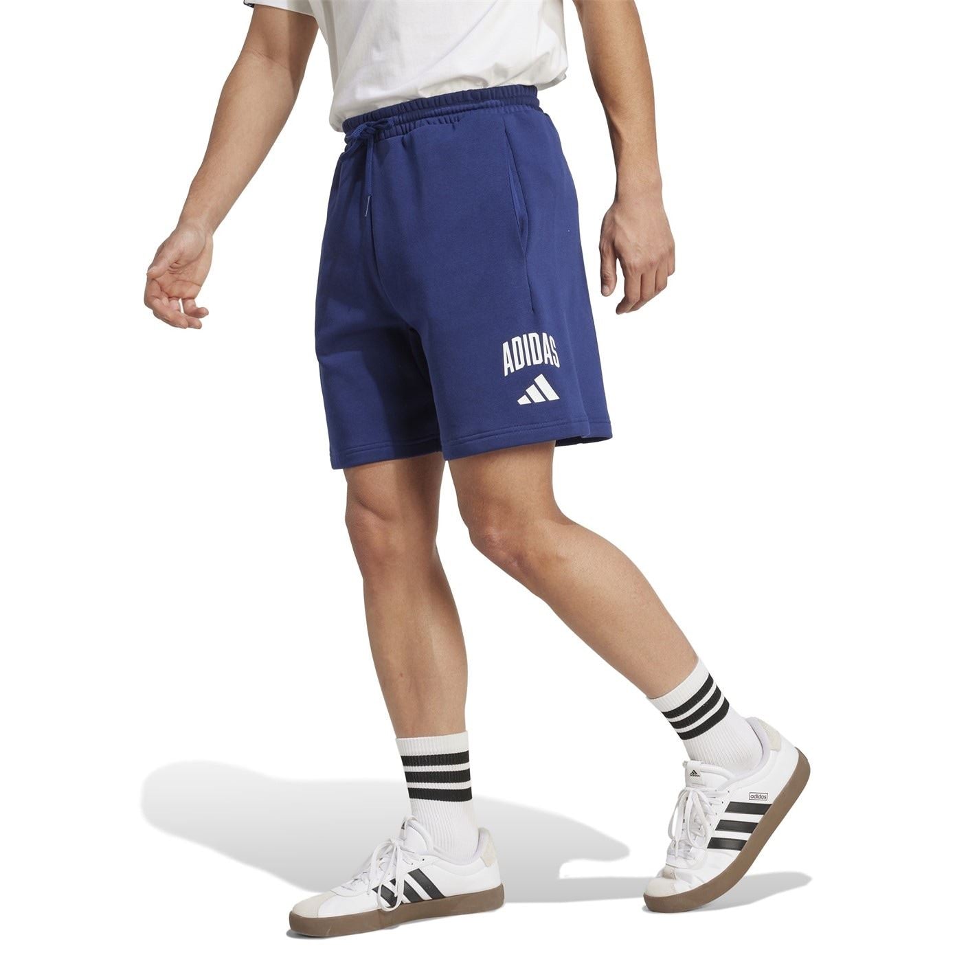 adidas Collegiate Bermuda Shorts with Elasticated Waistband