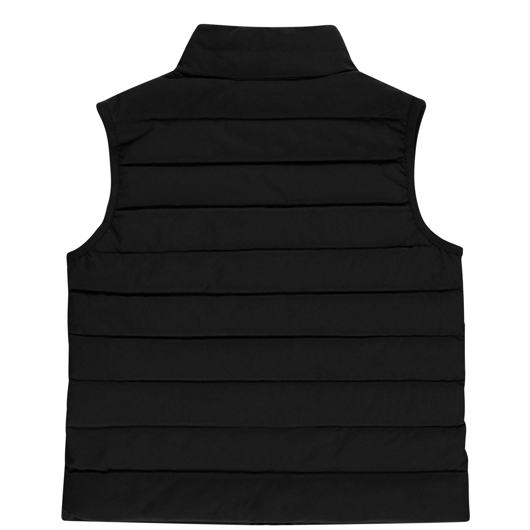 Emporio Armani Badge Logo Duck Down Funnel Neck Gilet