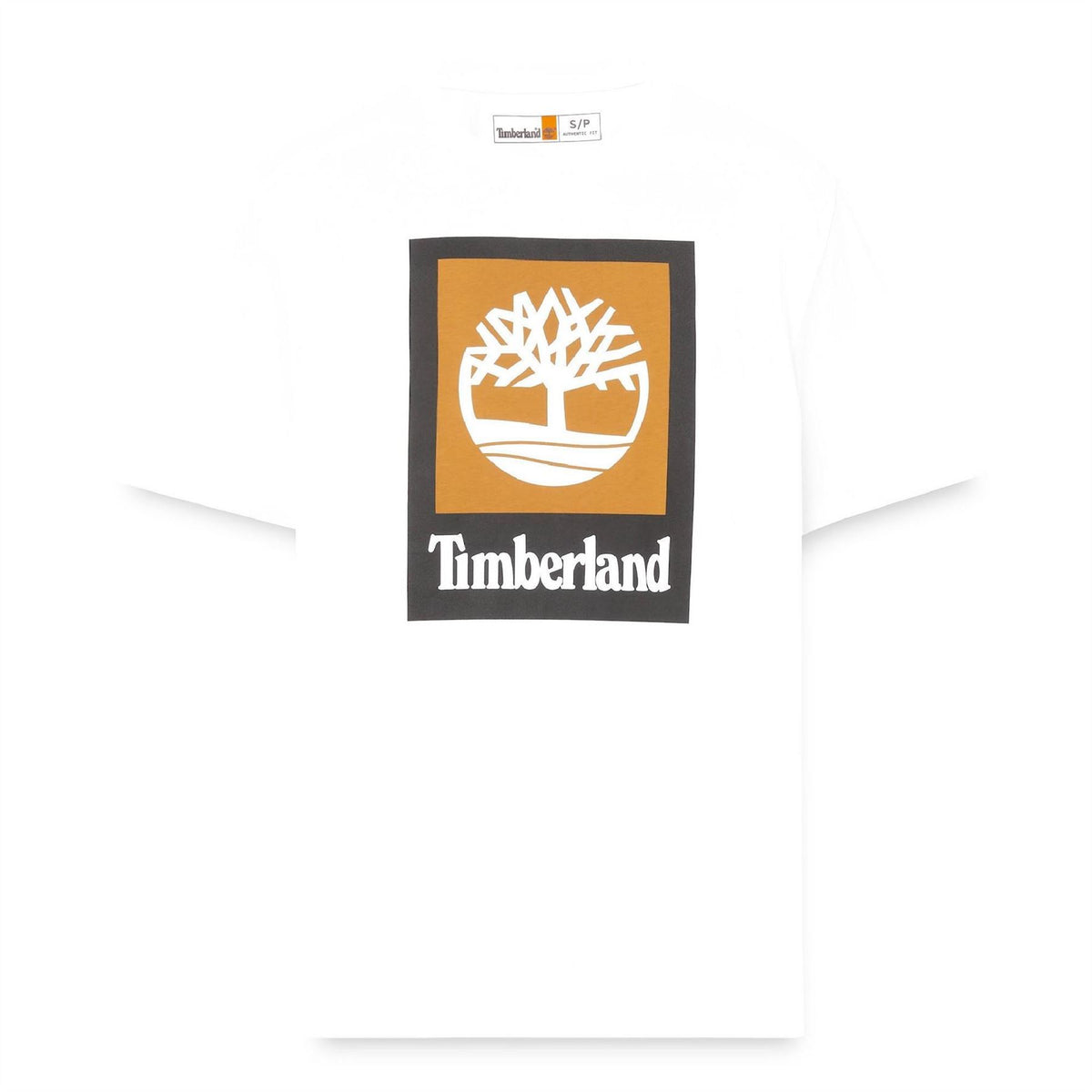 Timberland Stack Logo Cotton Short Sleeve T-Shirt