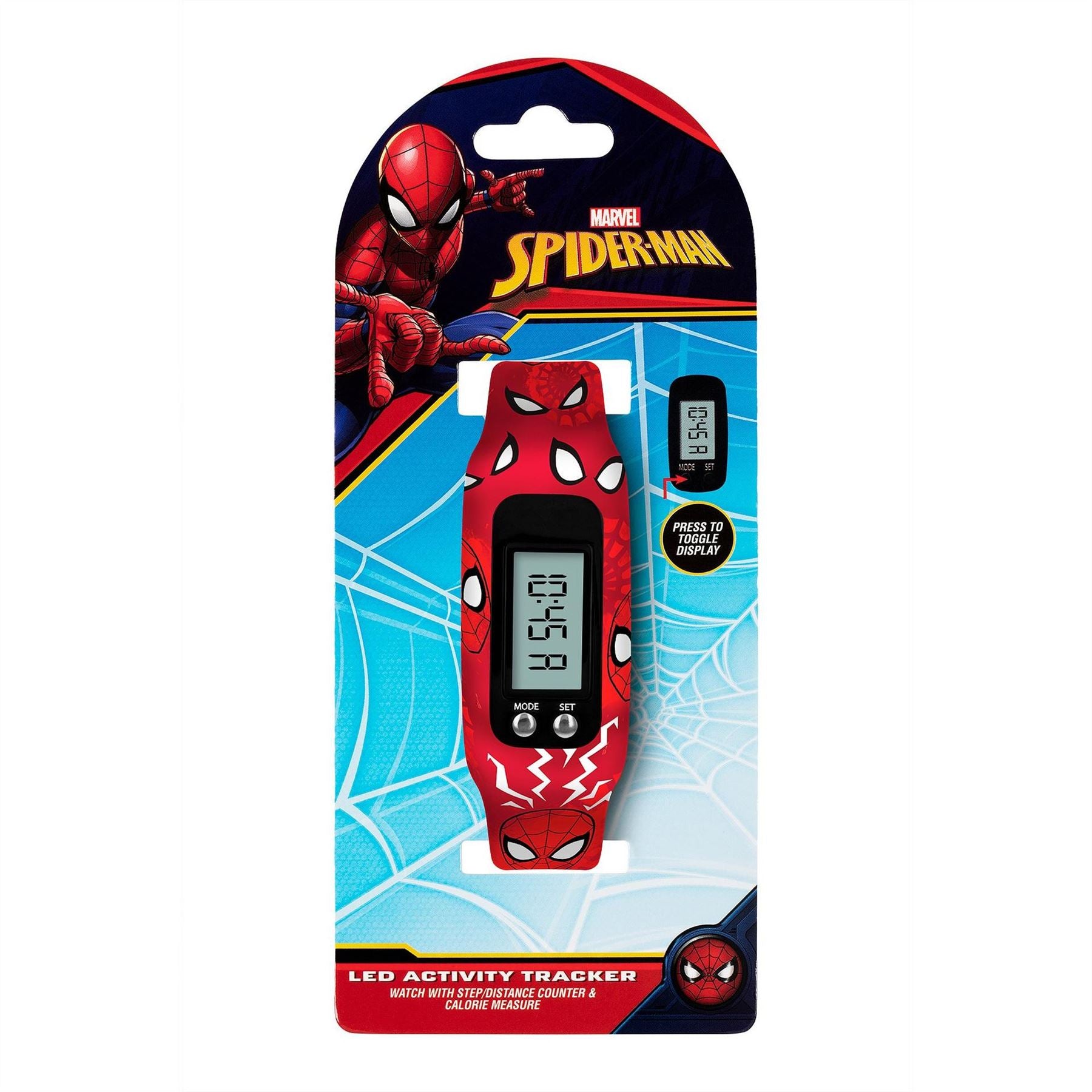 Accutime Spider Man Activity Tracker Watch