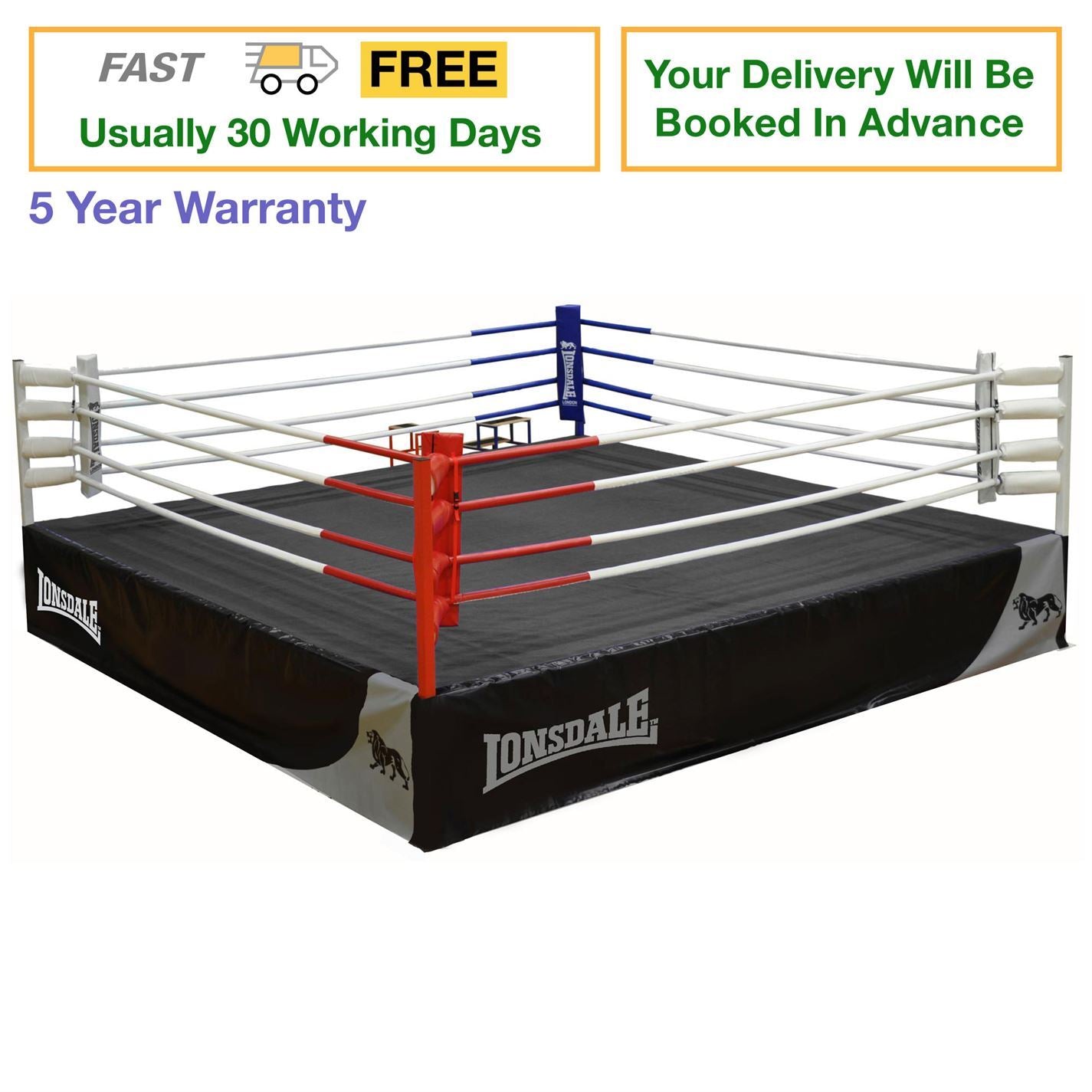 Lonsdale Deluxe 18ft Competition Ring
