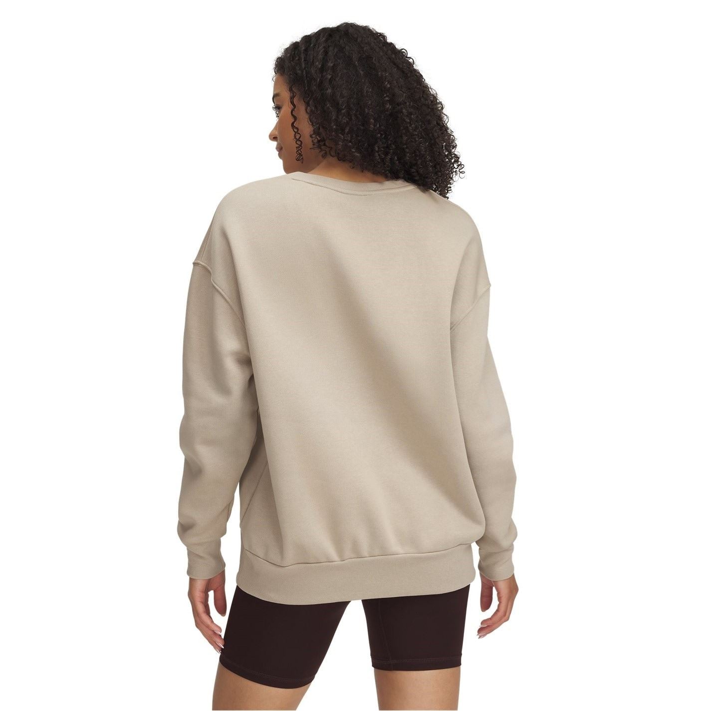 Under Armour Oversize Fit Crew Neck Drop Shoulder Sweatshirt