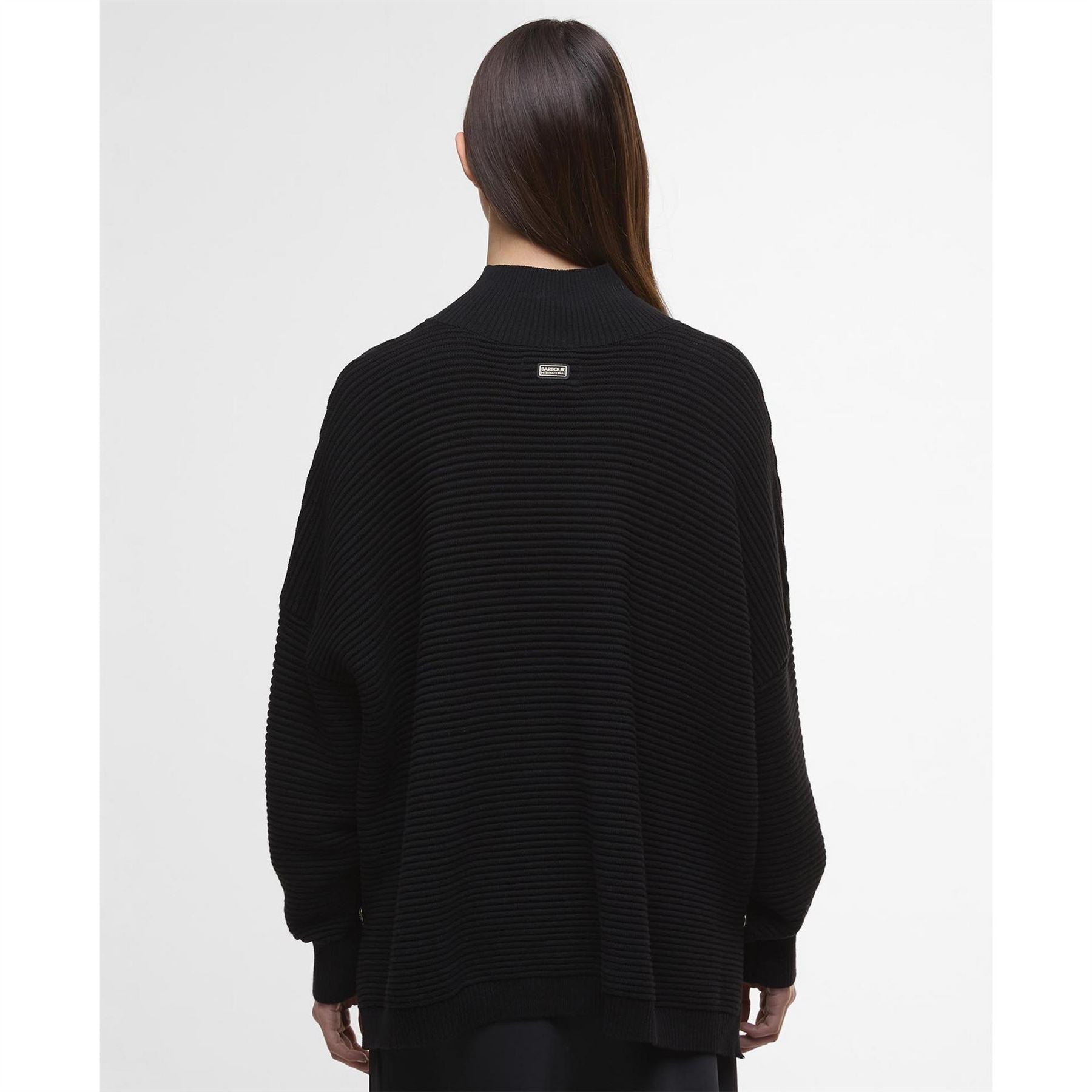 Barbour International Funnel Neck Jumper
