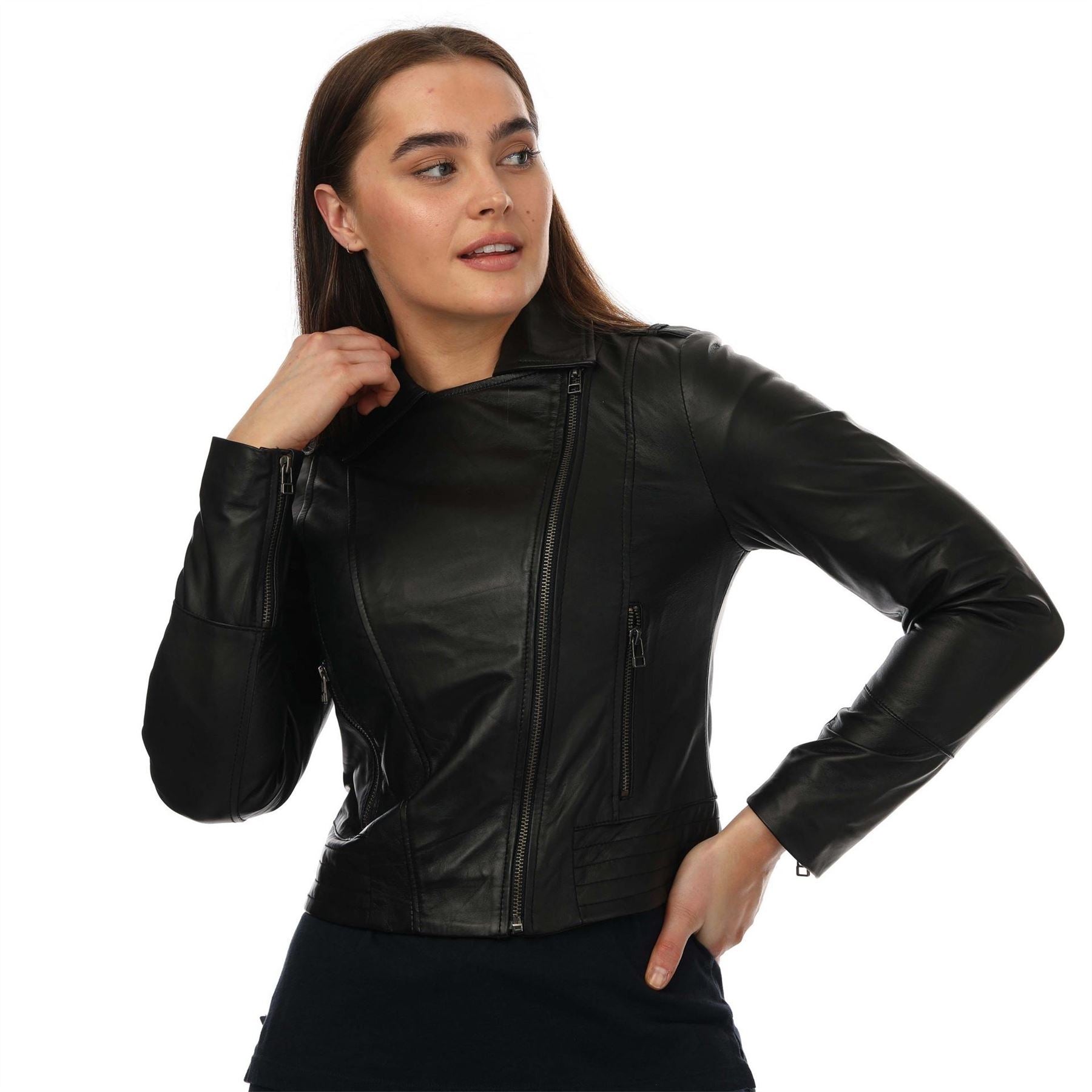 Elle Leather Jacket