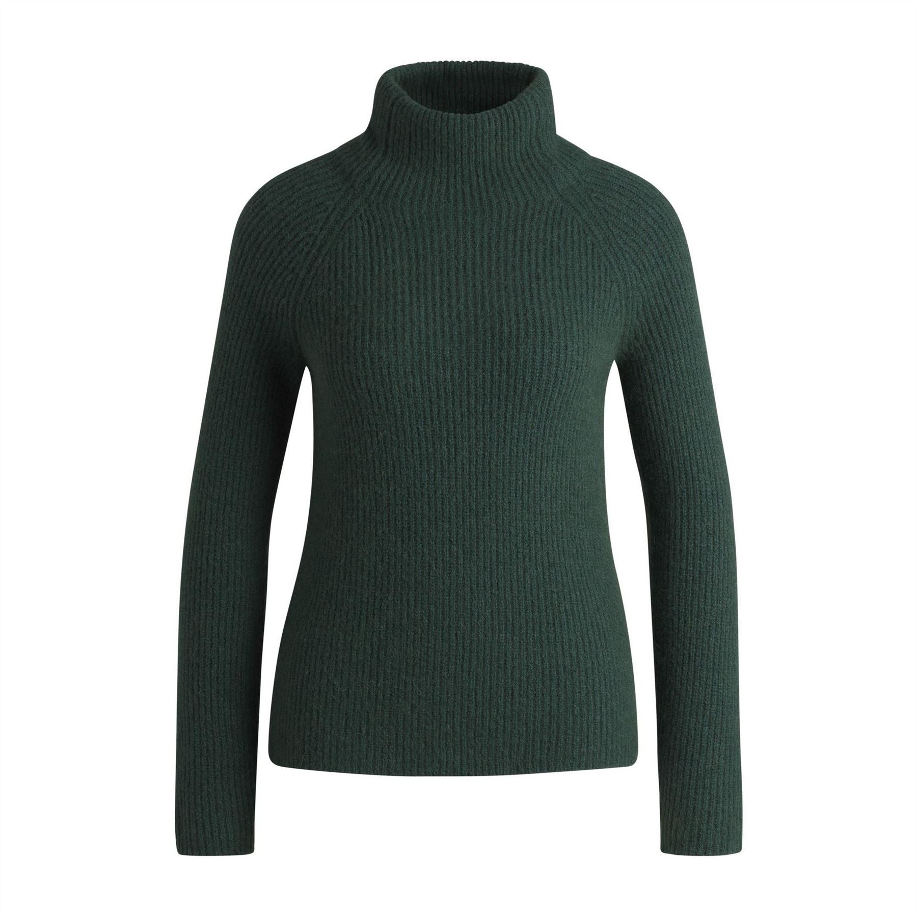 Boss Mock Neck Raglan Sleeve Long Sleeve Sweater