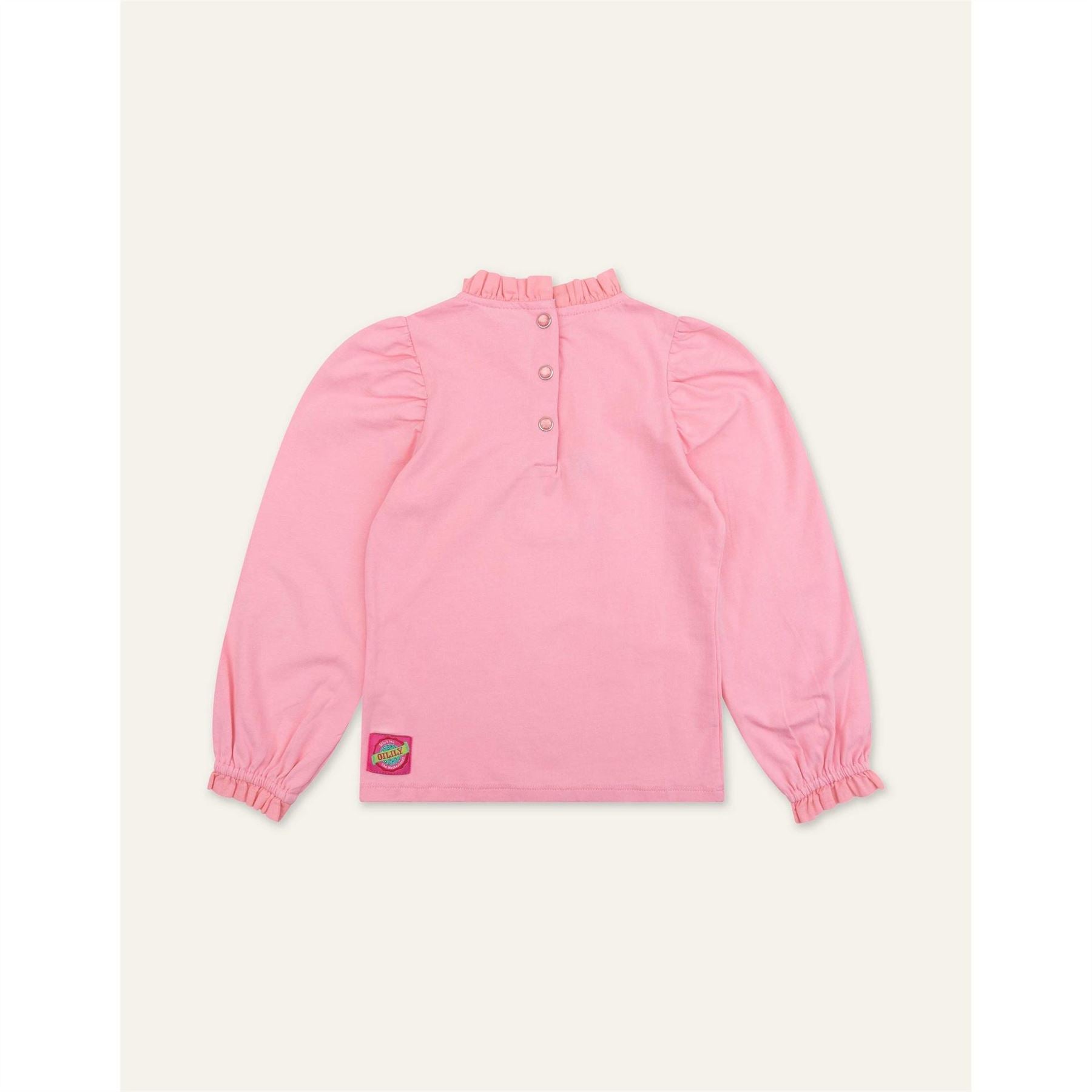 Oilily Mock Neck Regular Fit Long Sleeve T-Shirt