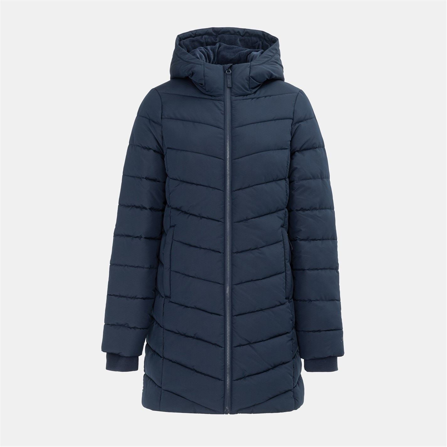 Slazenger Womens Mid Length Padded Jacket