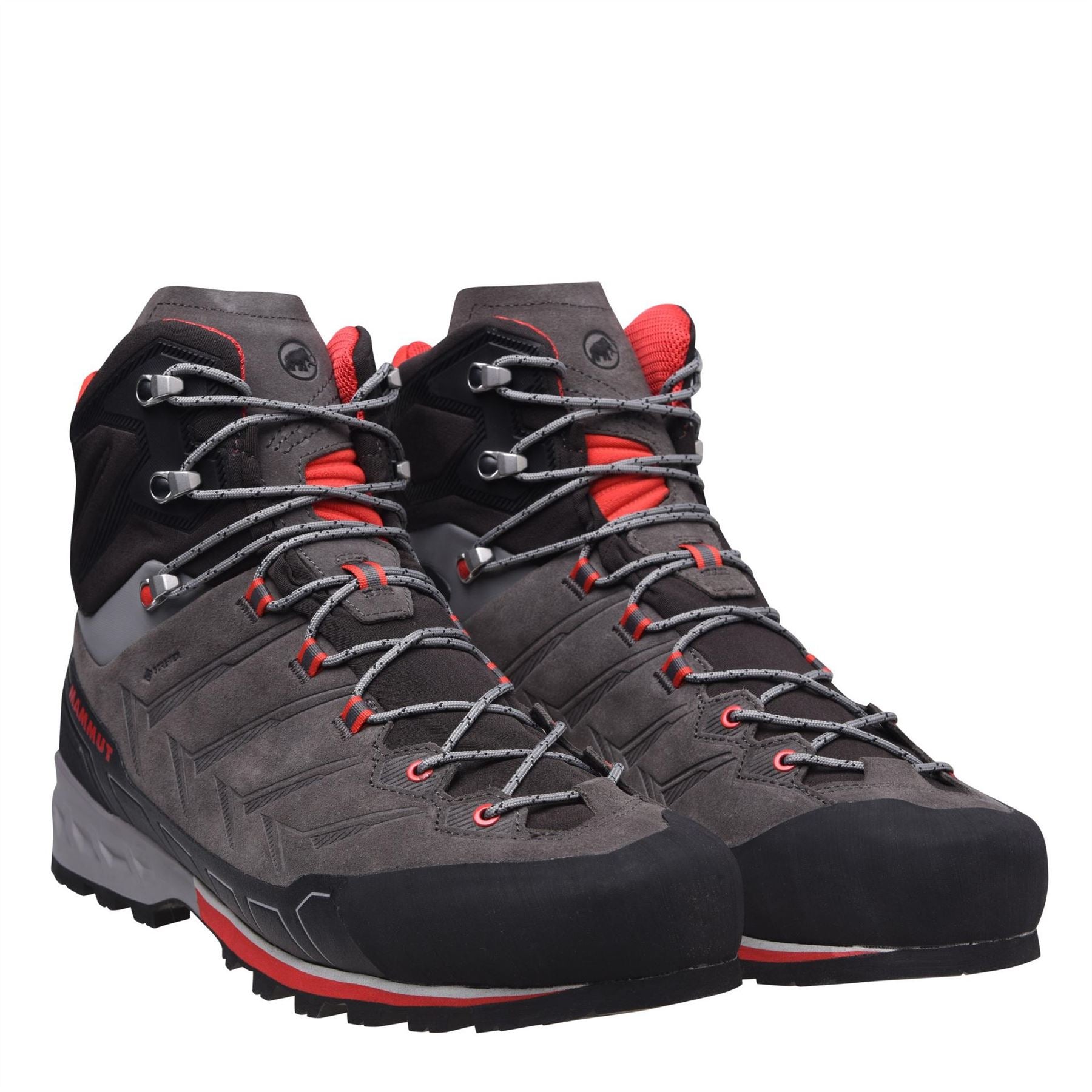 Mammut Waterproof Lace Up Leather Lined Trekking Boots