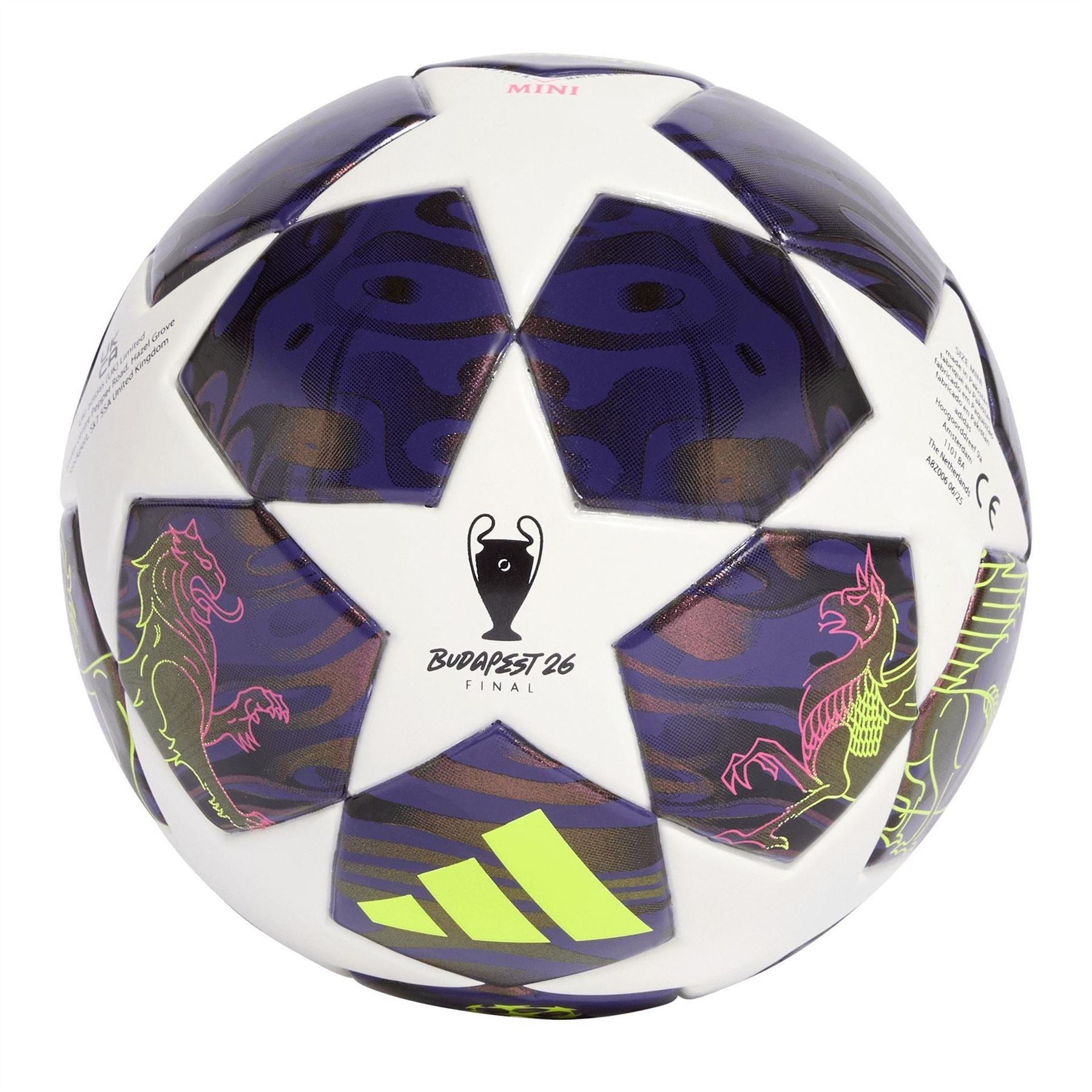 adidas Uefa Champions League Mini Football 2025 2026 – Lovell Sports