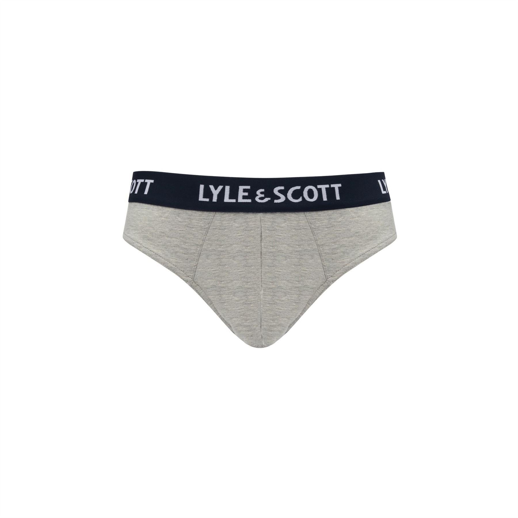 Lyle and Scott 3 Pack Solid Patterned Knicker