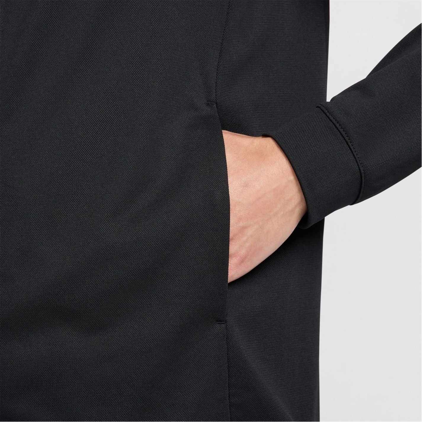 Nike Mock Neck Ribbed Cuff Performance Jacket