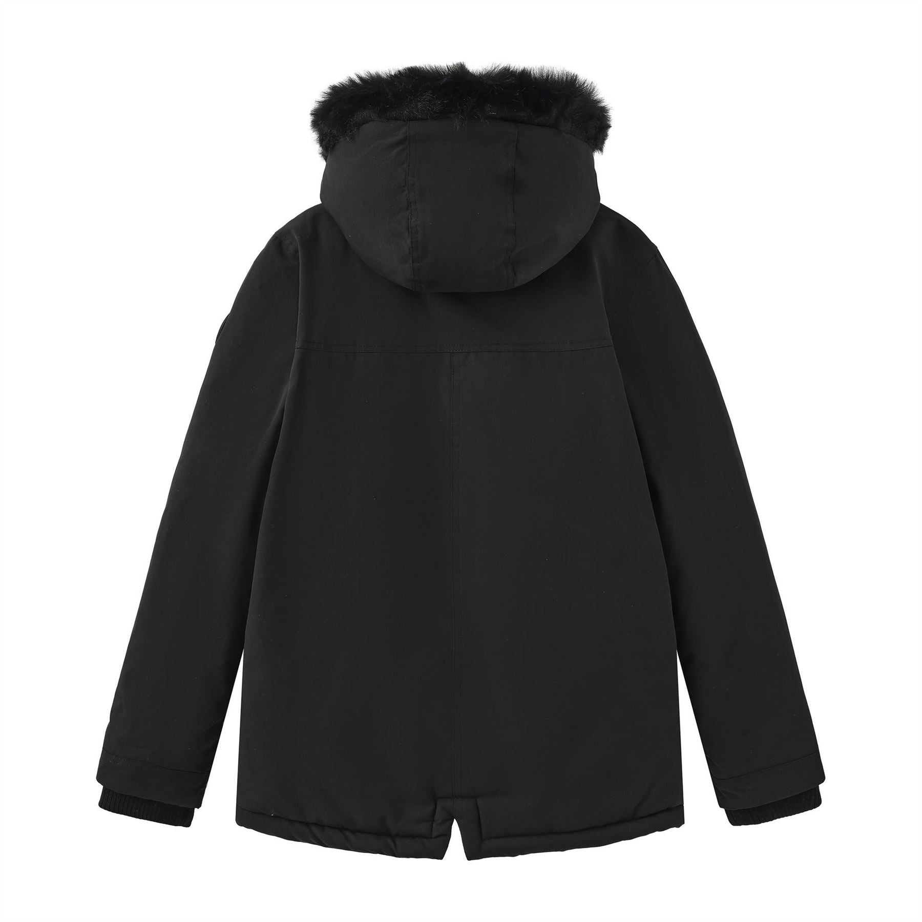 Firetrap Urban Chic Winter Parka With Faux Fur Trim