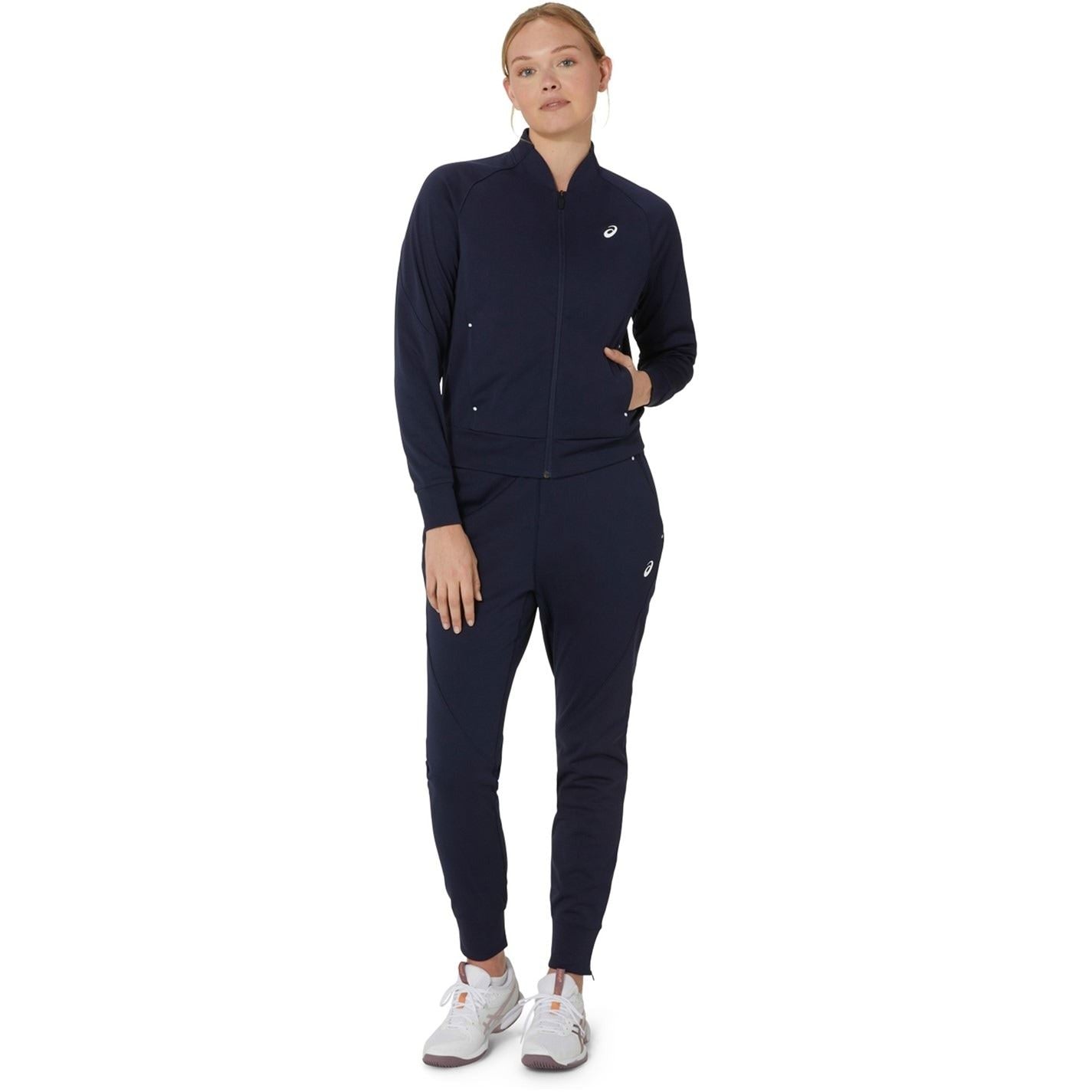 Asics Womens Court Warm Up Tracksuit Bottoms