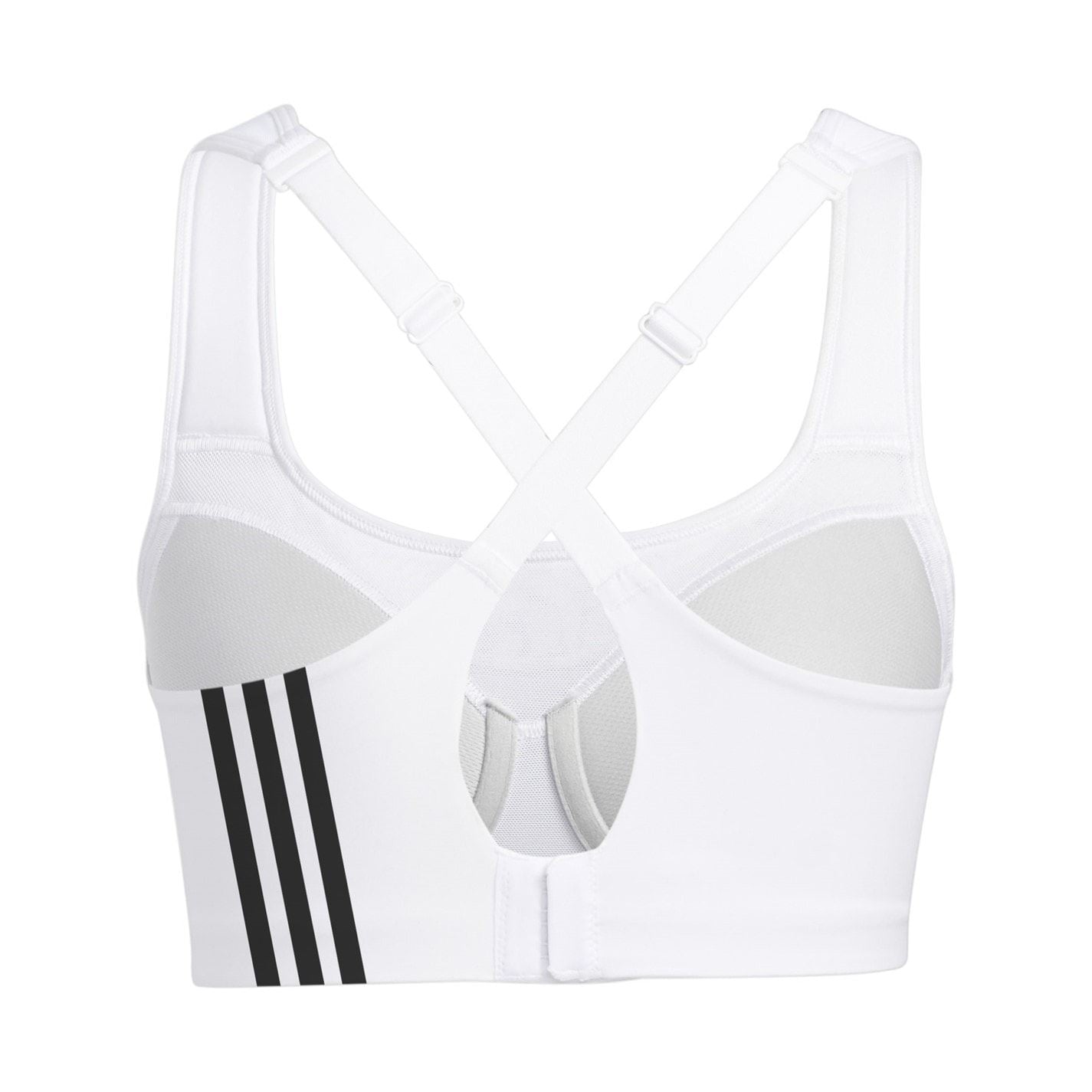 adidas Cropped Scoop Neck Compression Bra