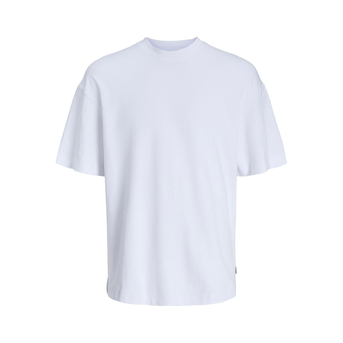 Jack and Jones Crew Neck Ribbed Collar Short Sleeve Jersey T-Shirt
