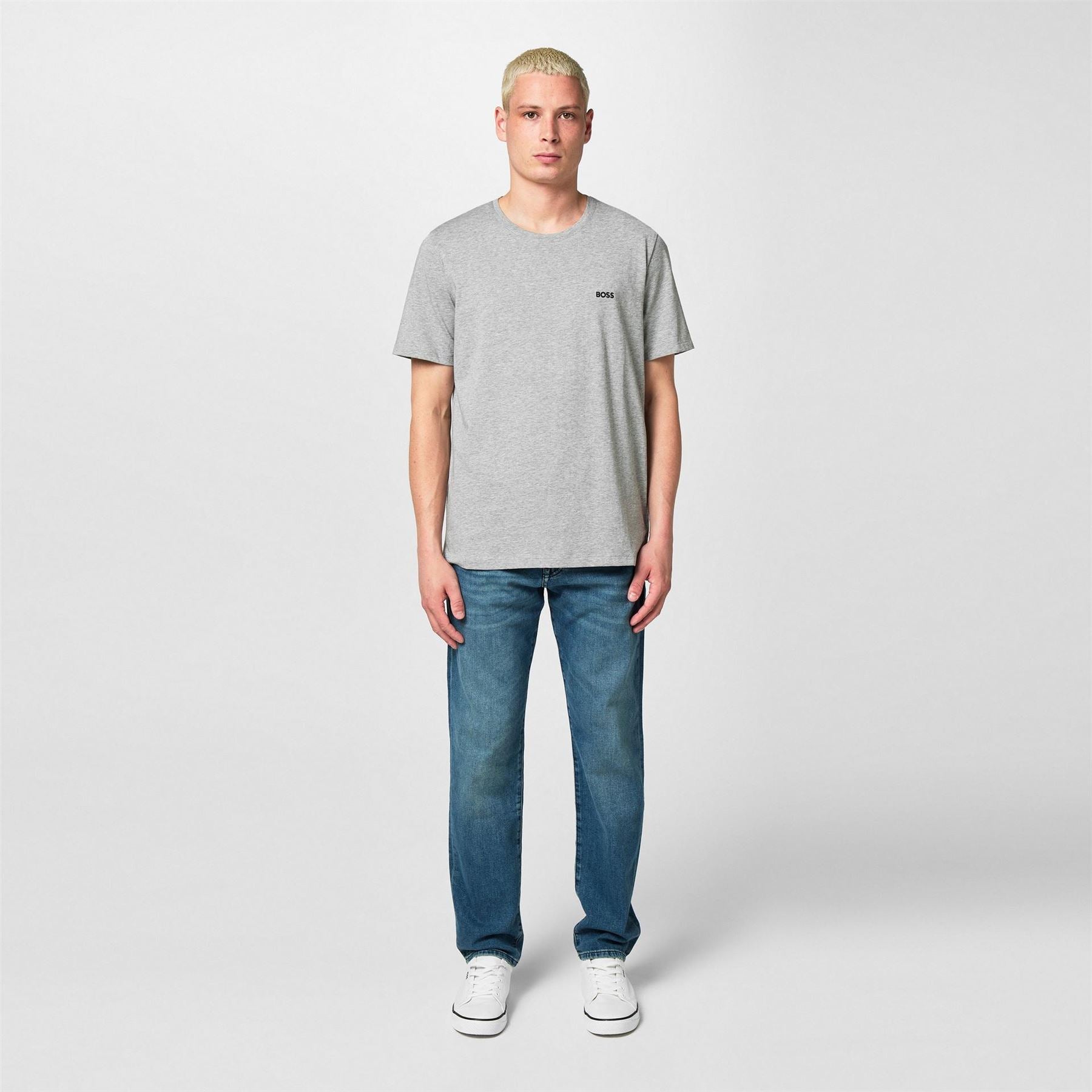Boss BOSS Bodywear Mix  And  Match Premium Cotton T Shirt with Logo Detail