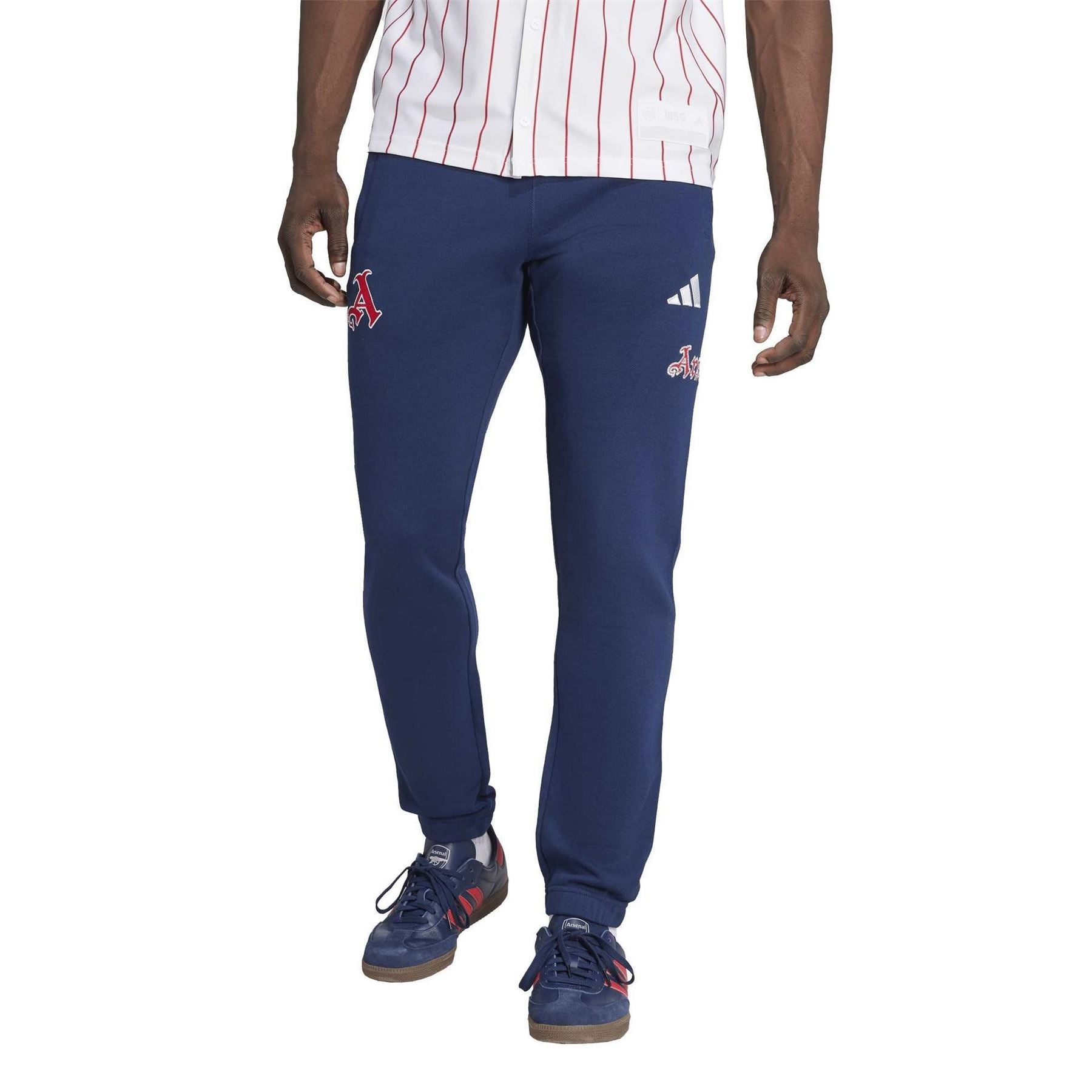 adidas Arsenal FC Solid Patterned Slim Joggers