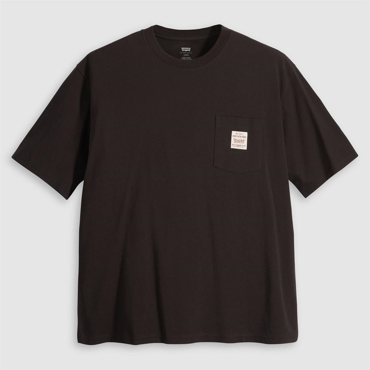 Levis Regular Fit Crew Neck Short Sleeve Text Graphic T-Shirt