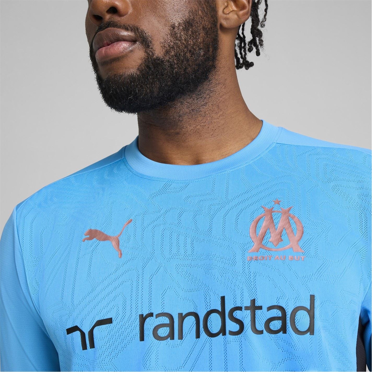 Puma Olympique De Marseille Training Shirt 2024 2025 Adults