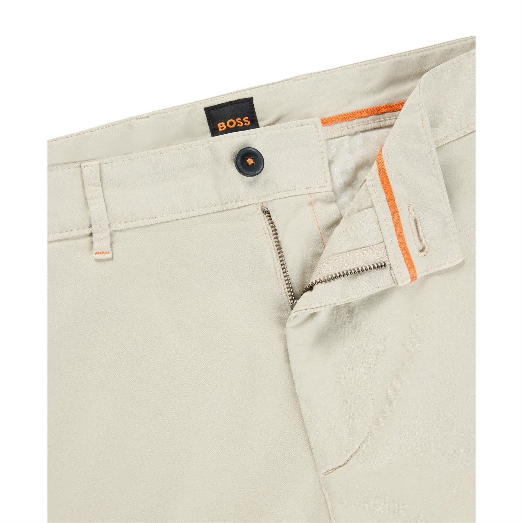 Boss Solid Patterned Slim Chinos