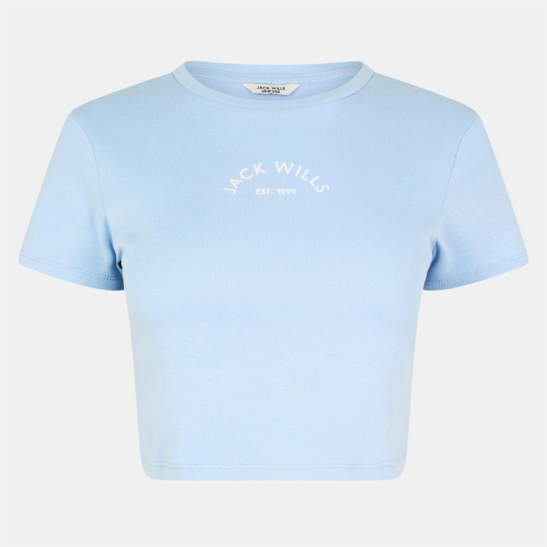 Jack Wills Cropped Baby Tee Ladies