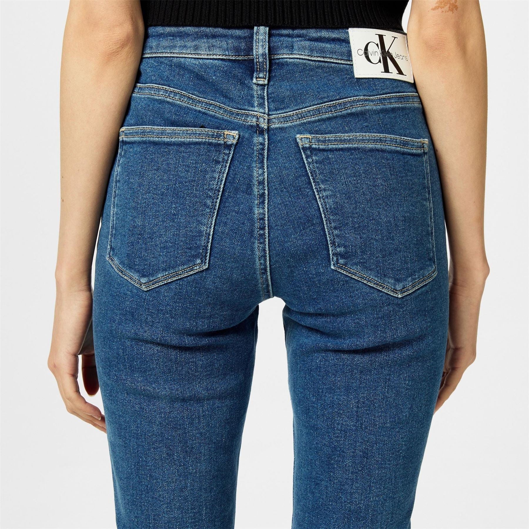 Calvin Klein Jeans Rise Skinny Jeans