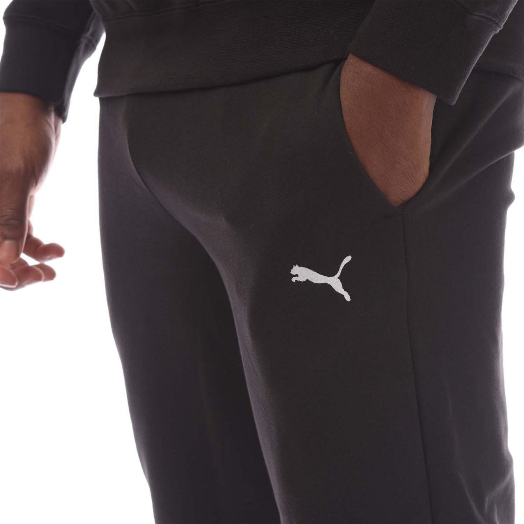 Puma Logo Cuffed Joggers