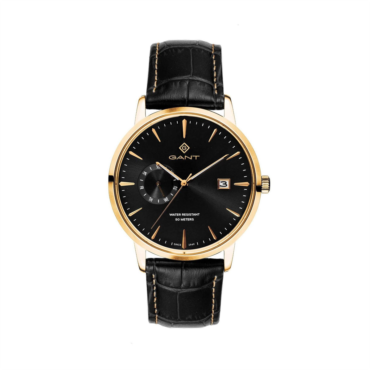 Gant East Hill Leather Single Wrap Strap Analogue Dress Watch
