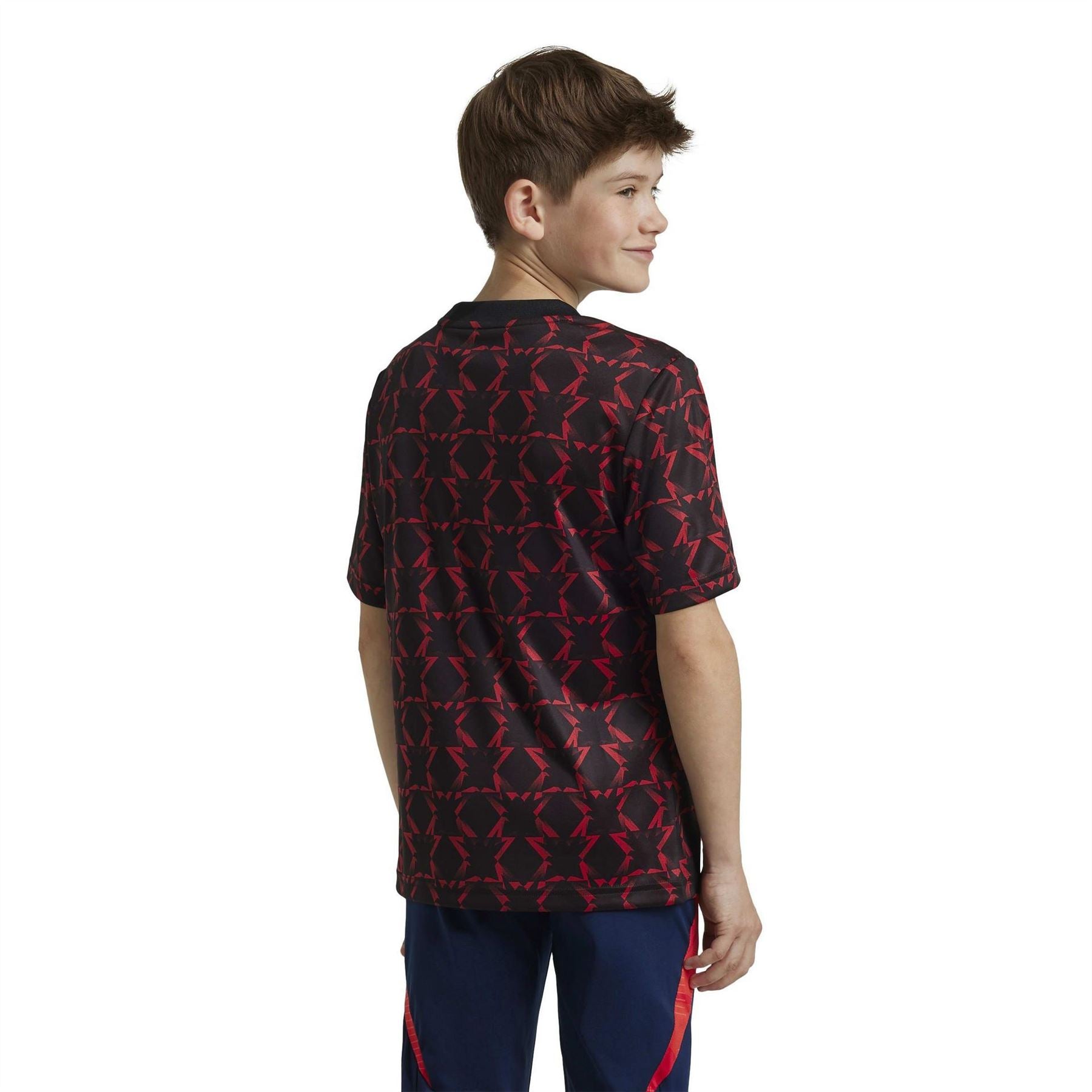 adidas Manchester United Pre Match Shirt 2024 2025 Juniors
